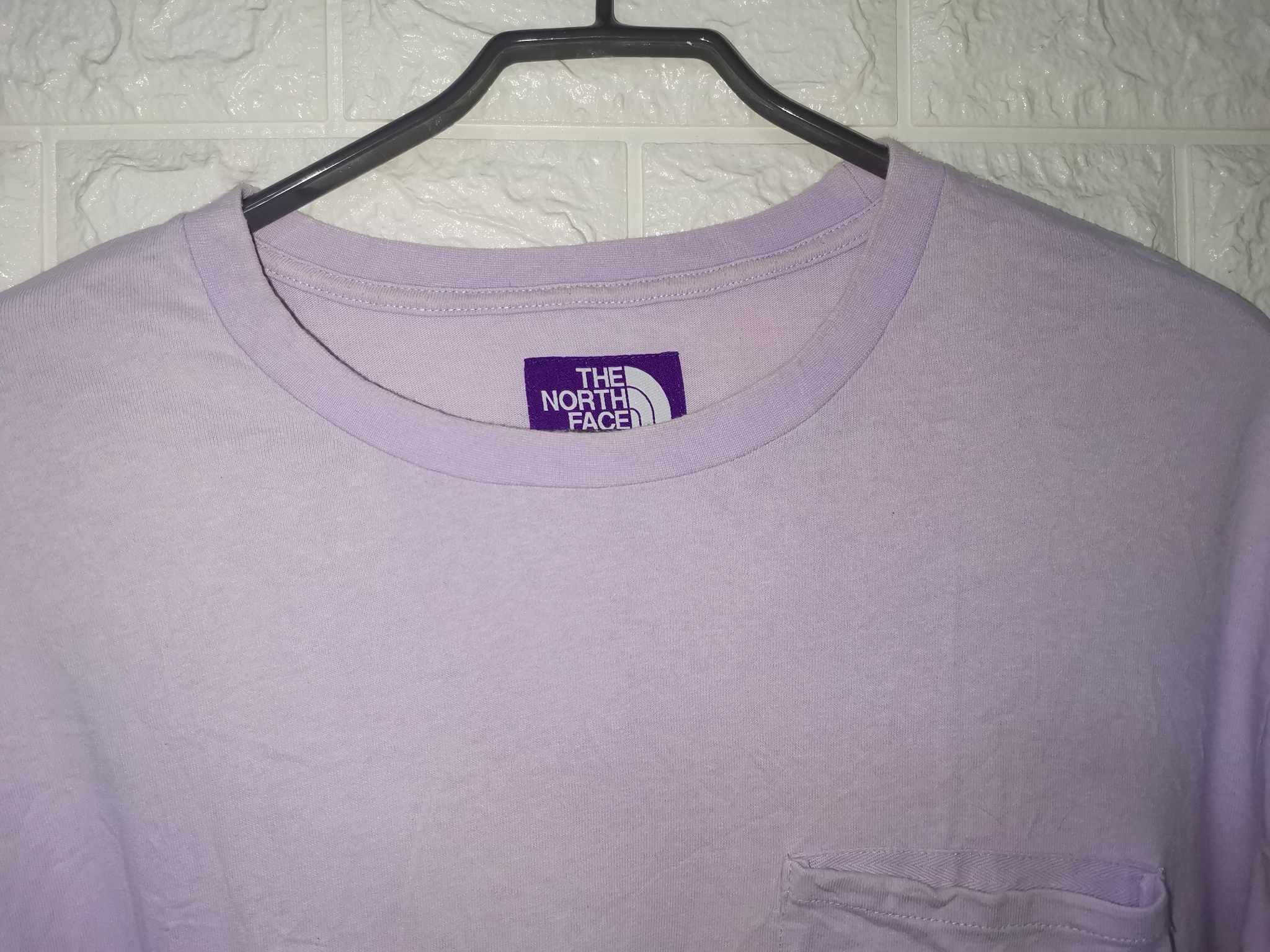 the north face purple label x nanamica pocket tee japan