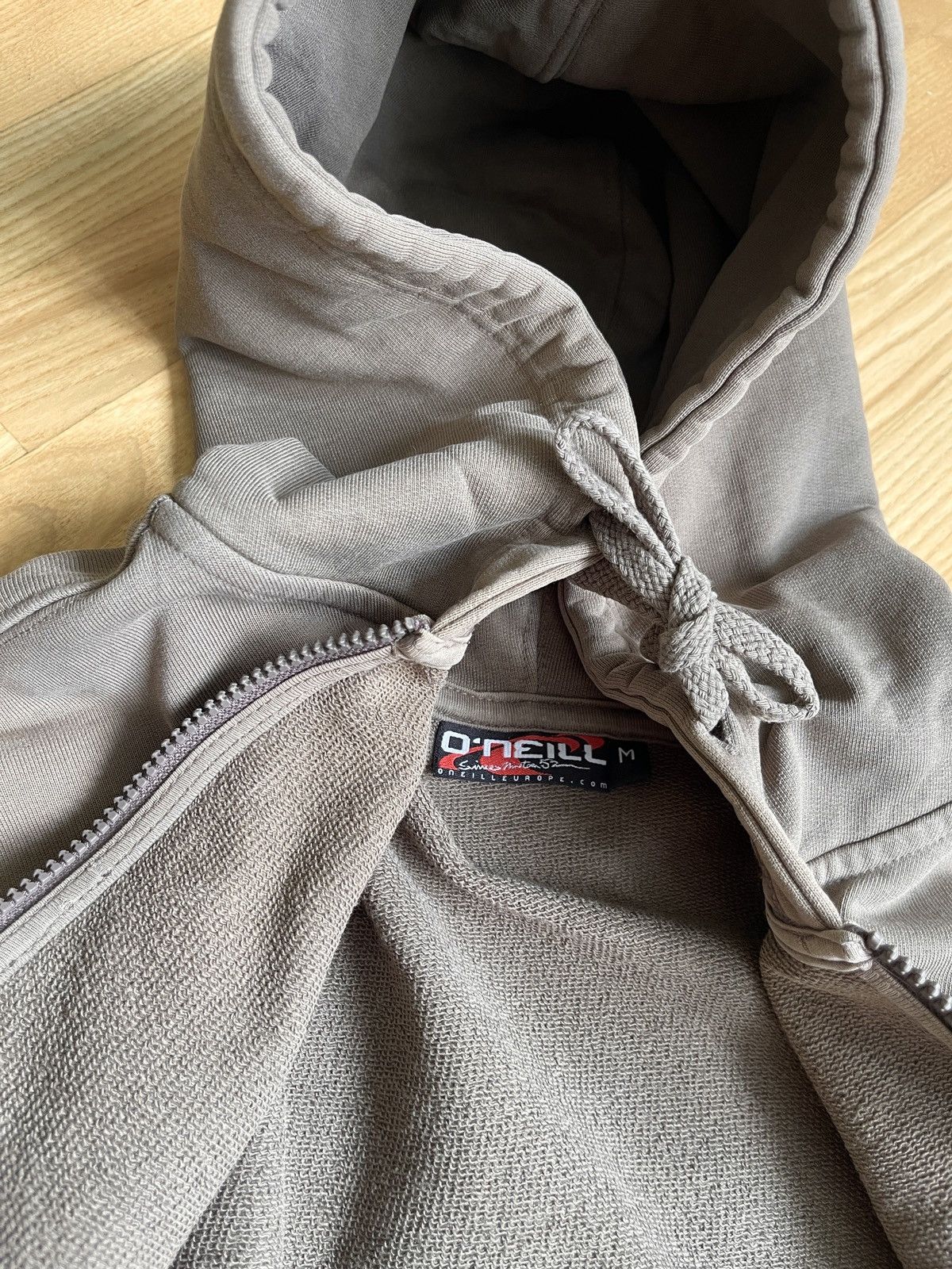 O'Neill Vintage Oneill Embroidered Logo Zip Up Hoodie Faded Brown Size US M / EU 48-50 / 2 - 11 Thumbnail