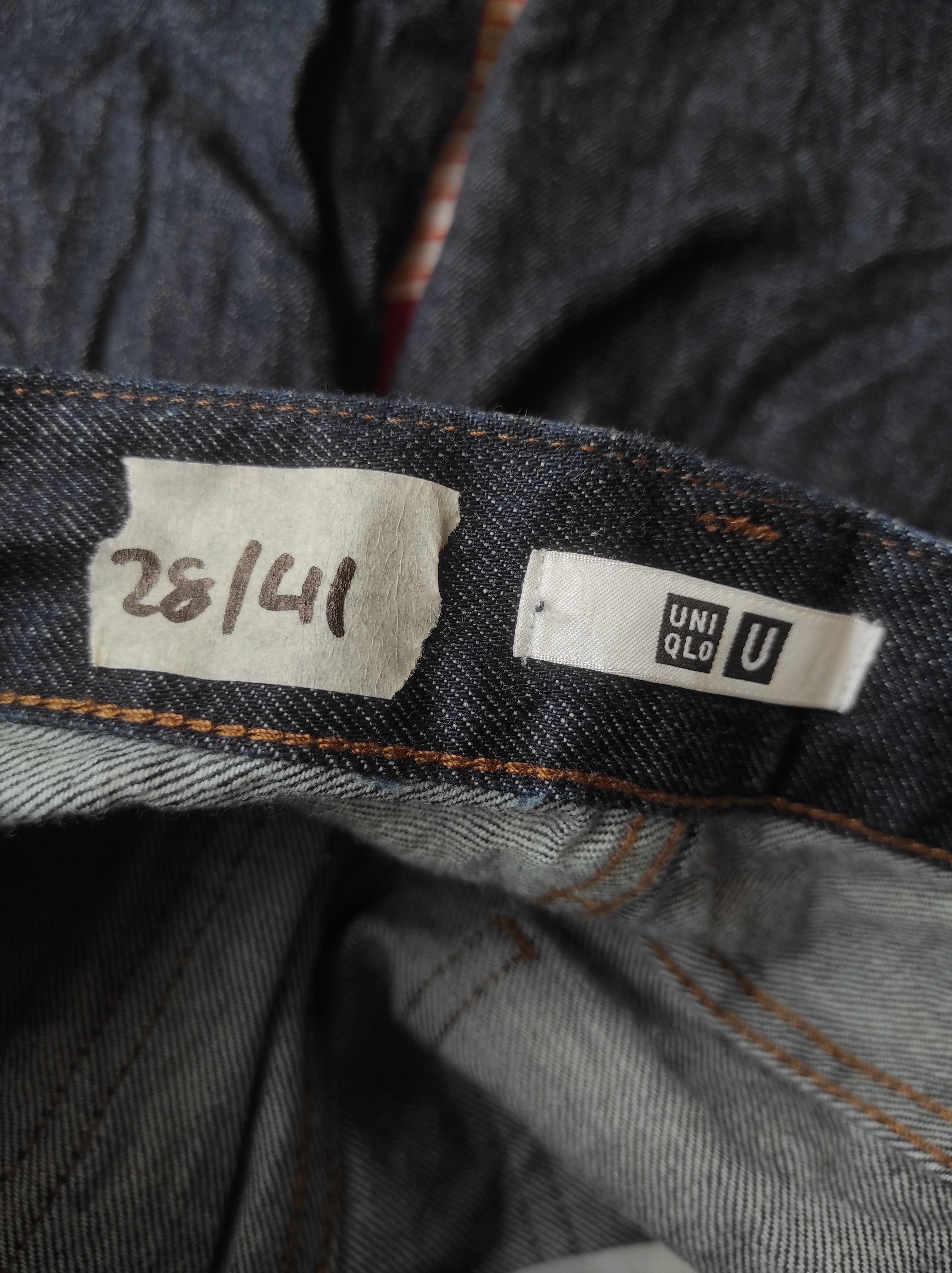 Christophe Lemaire × Lemaire UNIQLO U X LEMAIRE JEANS PANTS Size 28" / US 6 / IT 42 - 6 Thumbnail