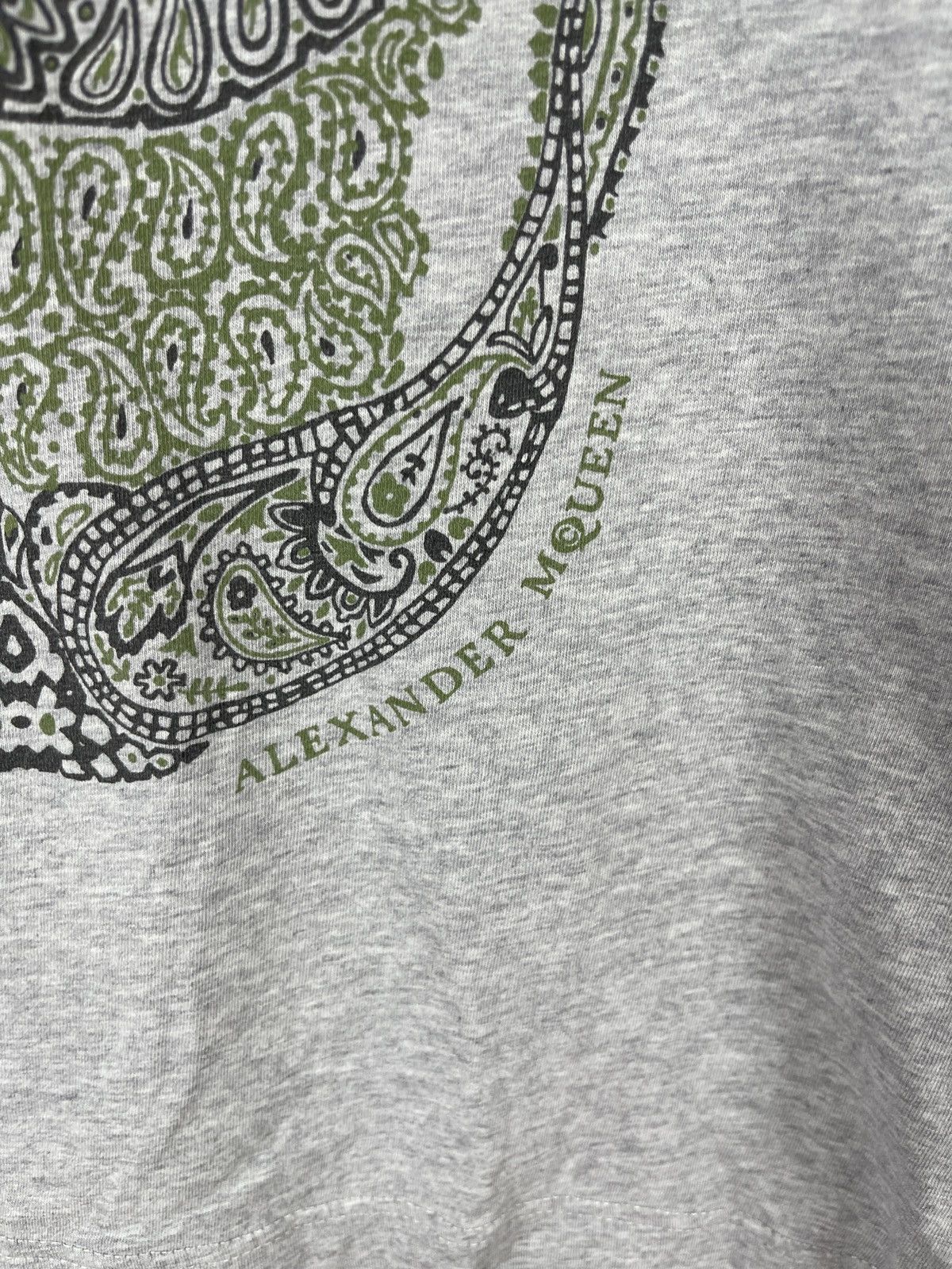 Alexander McQueen Alexander McQueen made in Italy big logo skull tee shirt Size US M / EU 48-50 / 2 - 6 Thumbnail