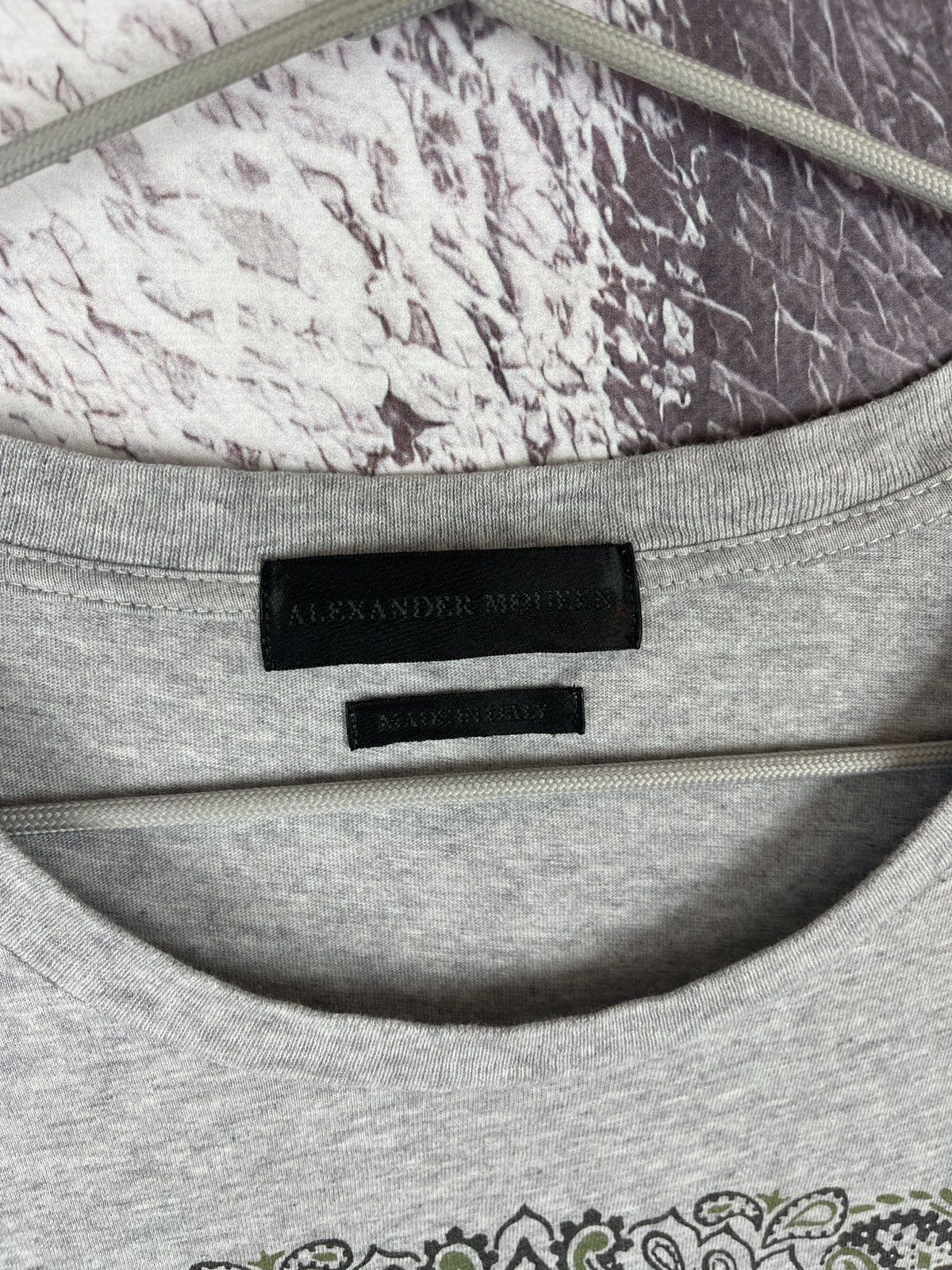 Alexander McQueen Alexander McQueen made in Italy big logo skull tee shirt Size US M / EU 48-50 / 2 - 8 Thumbnail