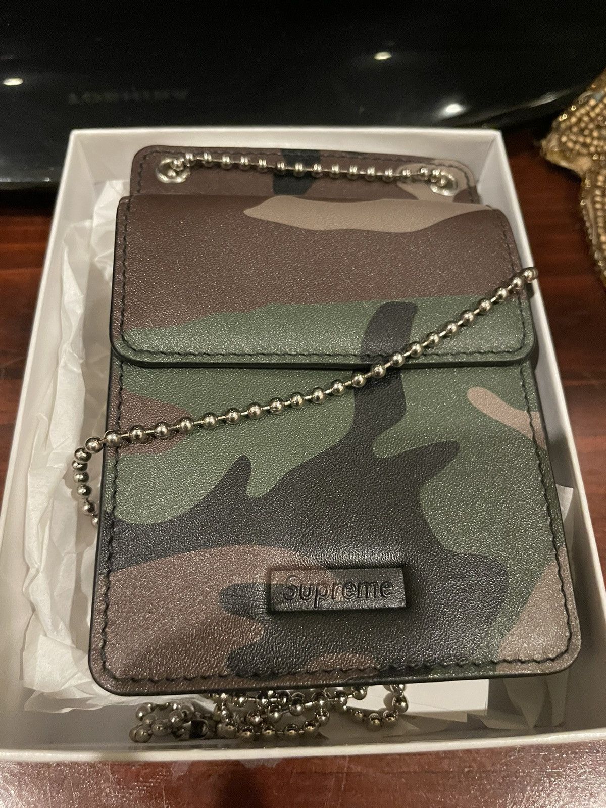 Supreme SS18 Supreme Leather ID Holder Size ONE SIZE - 2 Thumbnail