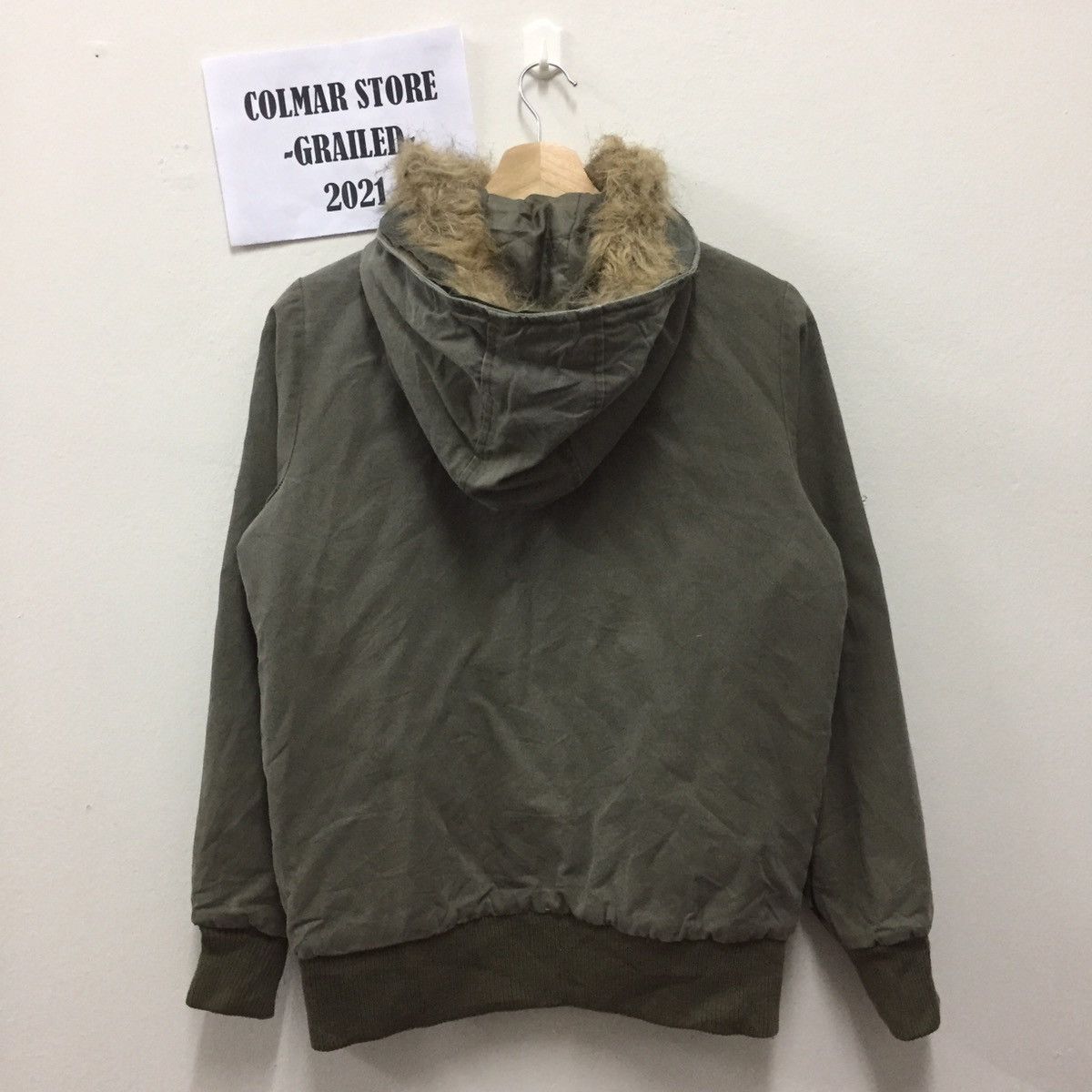 Japanese Brand Vintage P.S.C Military Hoodie Jacket Size US M / EU 48-50 / 2 - 14 Thumbnail