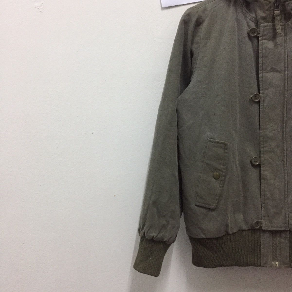 Japanese Brand Vintage P.S.C Military Hoodie Jacket Size US M / EU 48-50 / 2 - 4 Thumbnail
