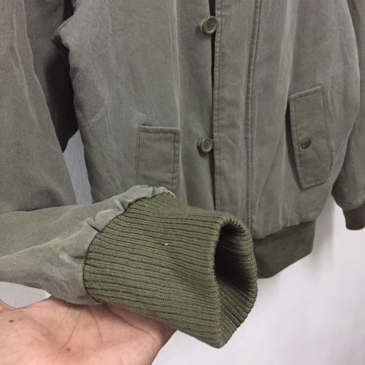 Japanese Brand Vintage P.S.C Military Hoodie Jacket Size US M / EU 48-50 / 2 - 6 Thumbnail