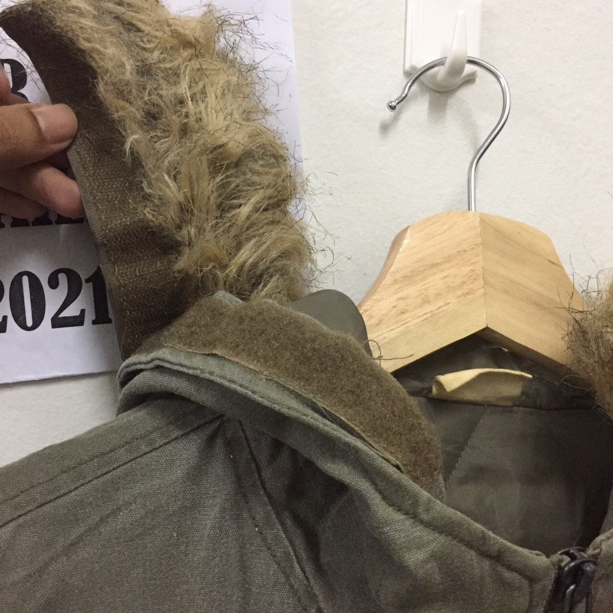 Japanese Brand Vintage P.S.C Military Hoodie Jacket Size US M / EU 48-50 / 2 - 9 Thumbnail
