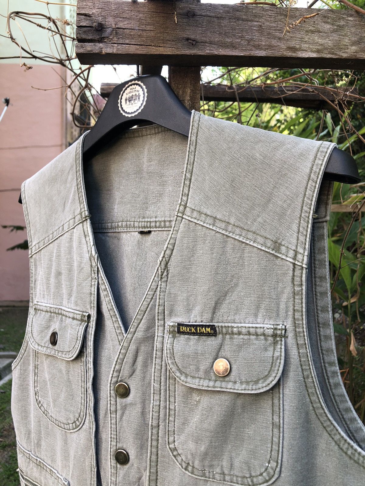 Japanese Brand Vintage 80's Vest California Highway Patrol by Ruck Dam Size US M / EU 48-50 / 2 - 2 Thumbnail