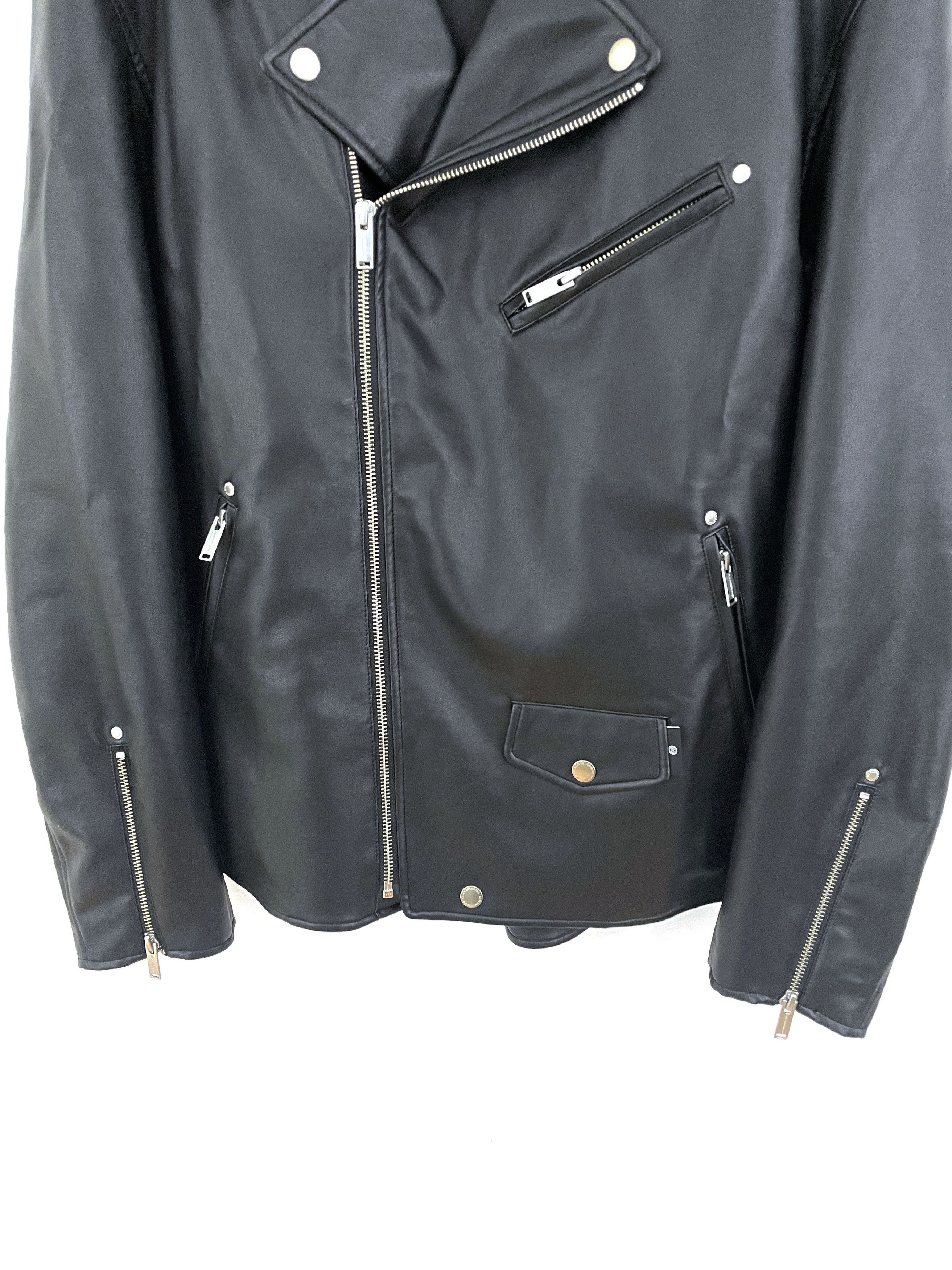 Undercover GU Eliminate The Noise Faux Leather Jacket Size US XL / EU 56 / 4 - 5 Thumbnail