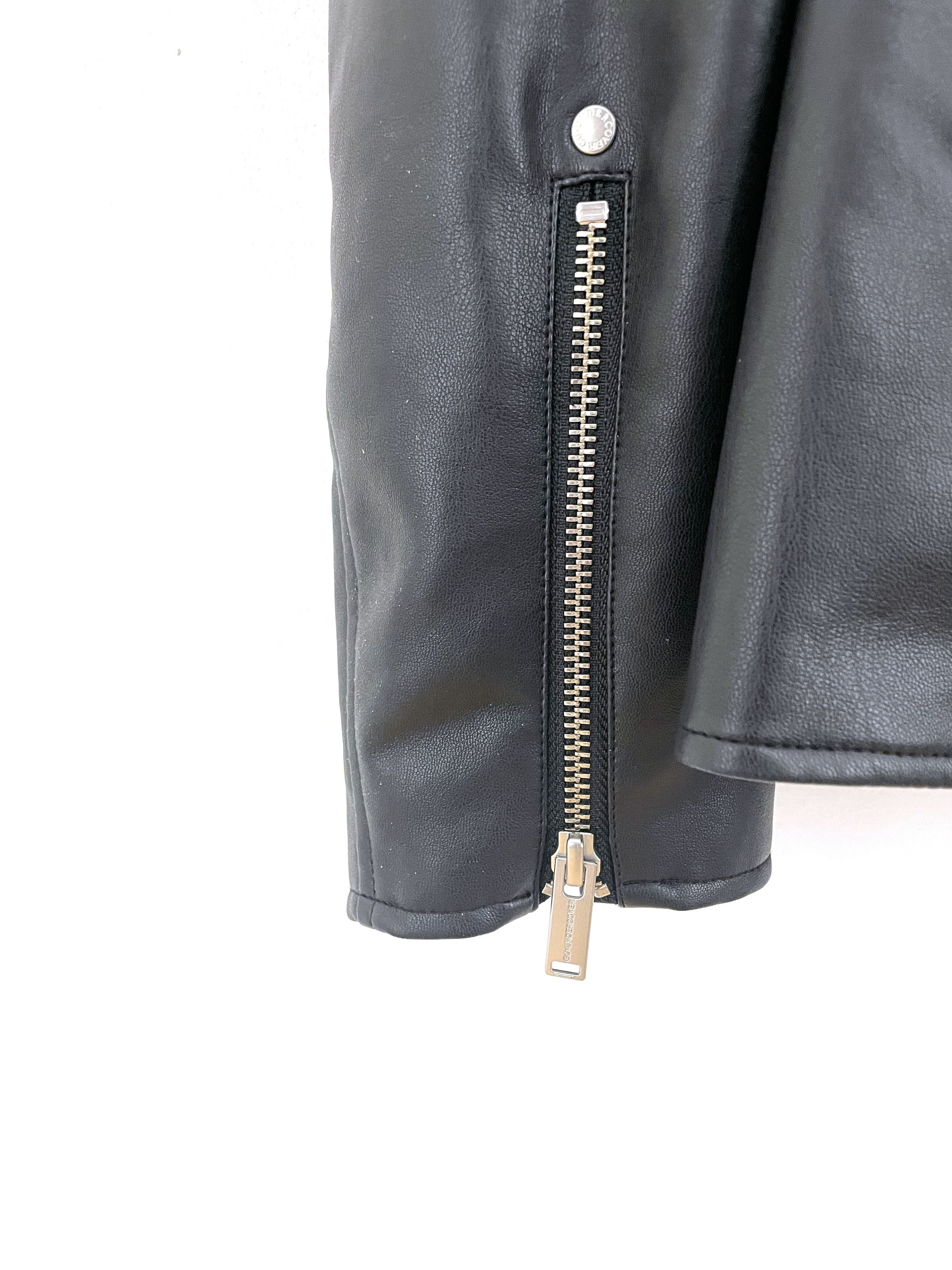 Undercover GU Eliminate The Noise Faux Leather Jacket Size US XL / EU 56 / 4 - 8 Thumbnail