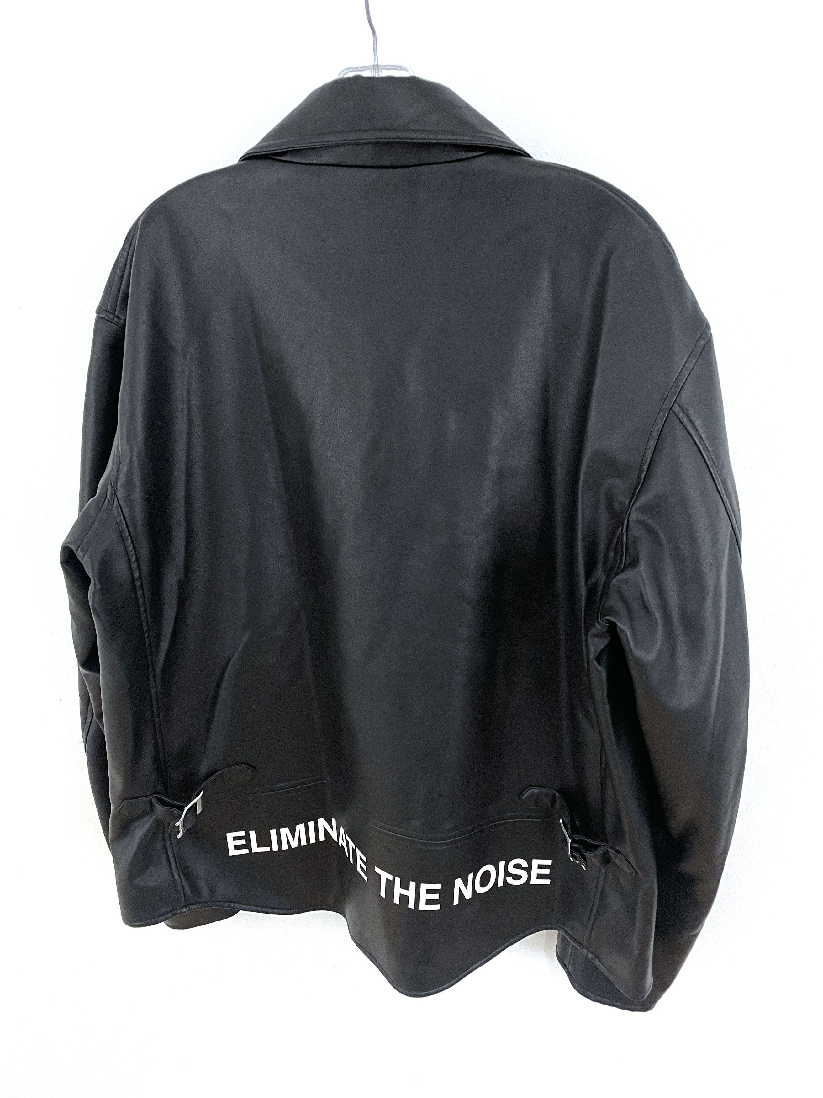 Undercover GU Eliminate The Noise Faux Leather Jacket Size US XL / EU 56 / 4 - 10 Thumbnail