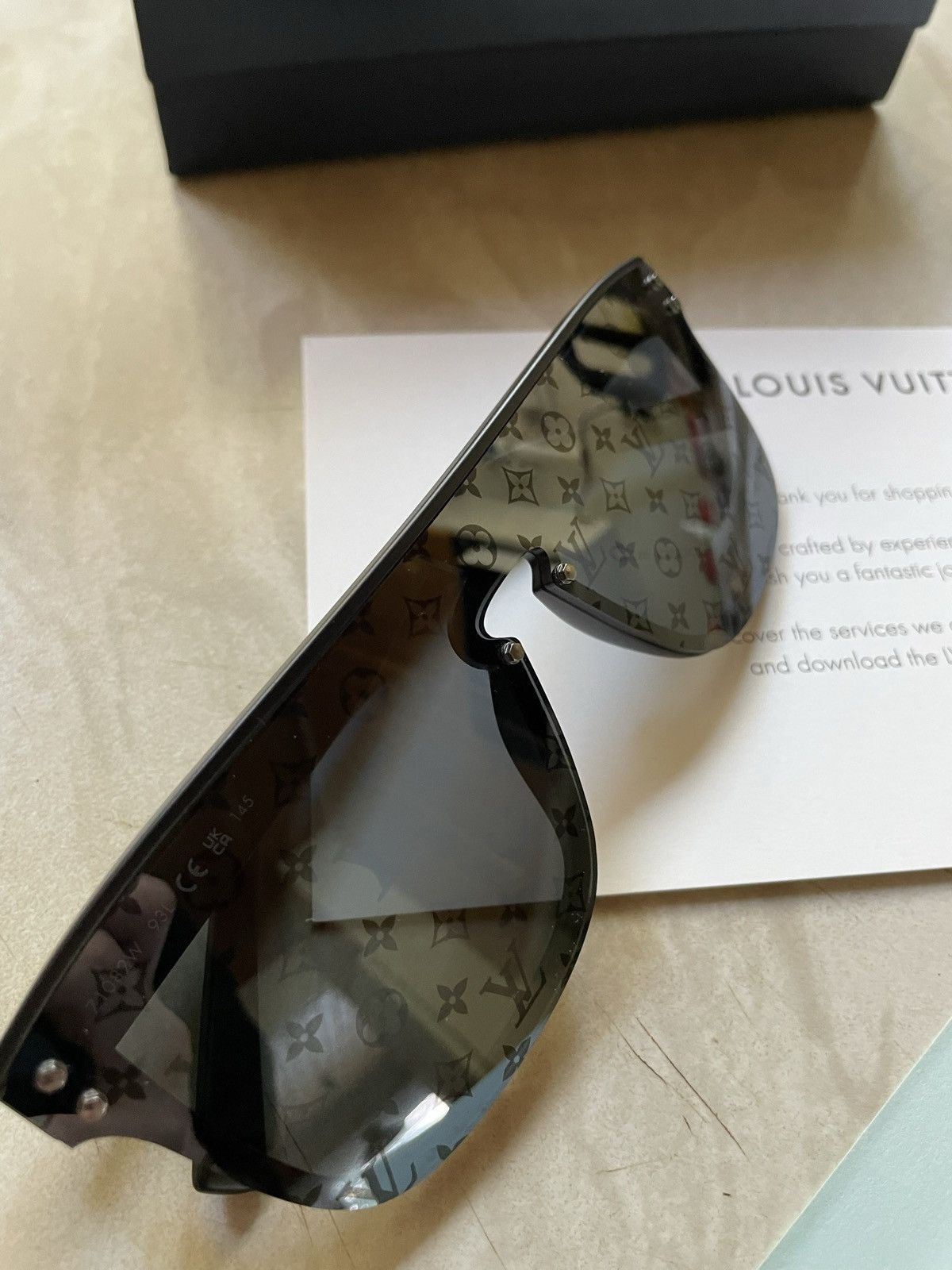 Louis Vuitton Authentic Louis Vuitton Paris Monogram Waimea Blue Sunglasses  from LV menswear Spring Summer 2018 collection not Damier, Grailed