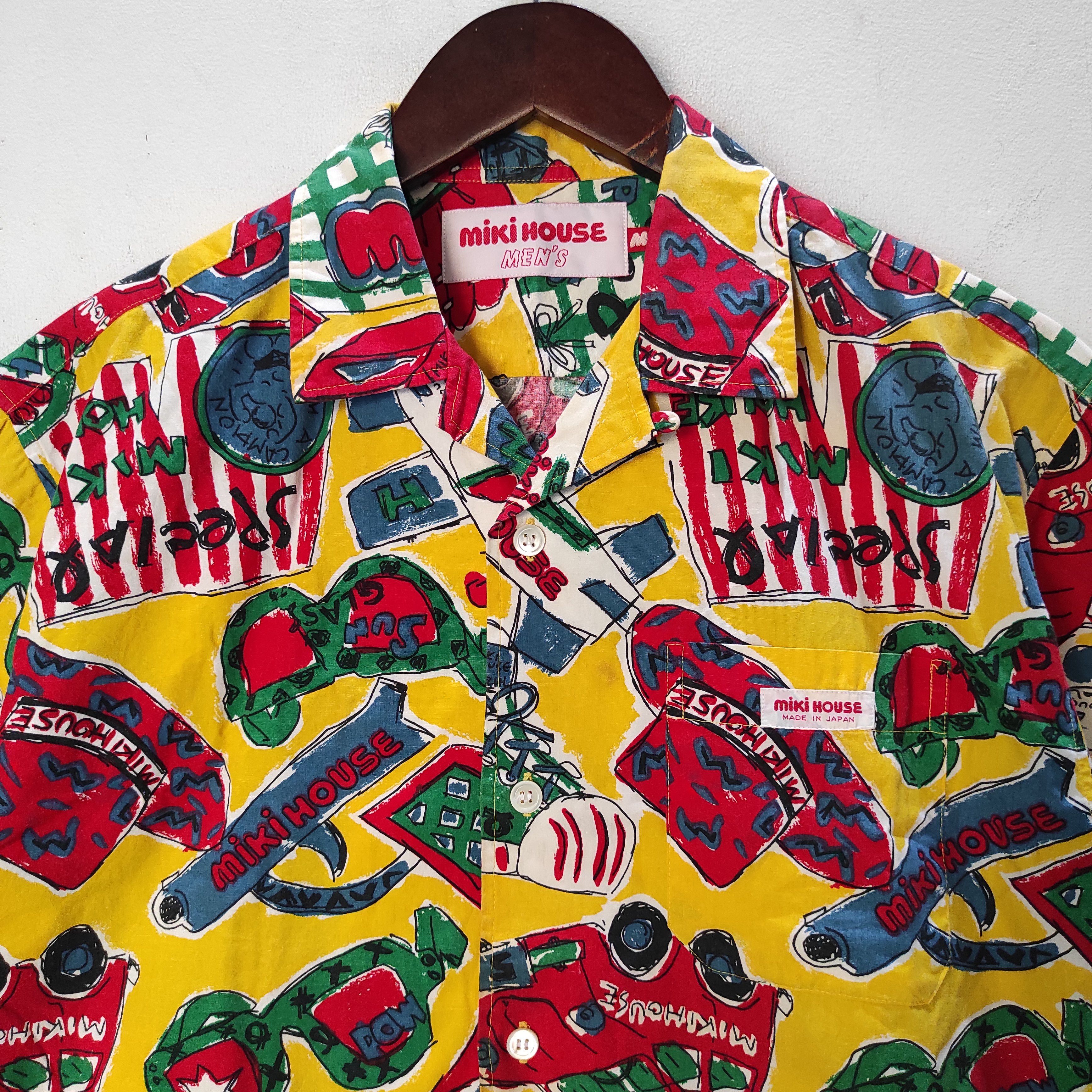 Hysteric Glamour Miki House Open Collar Button Shirt Size US M / EU 48-50 / 2 - 3 Thumbnail