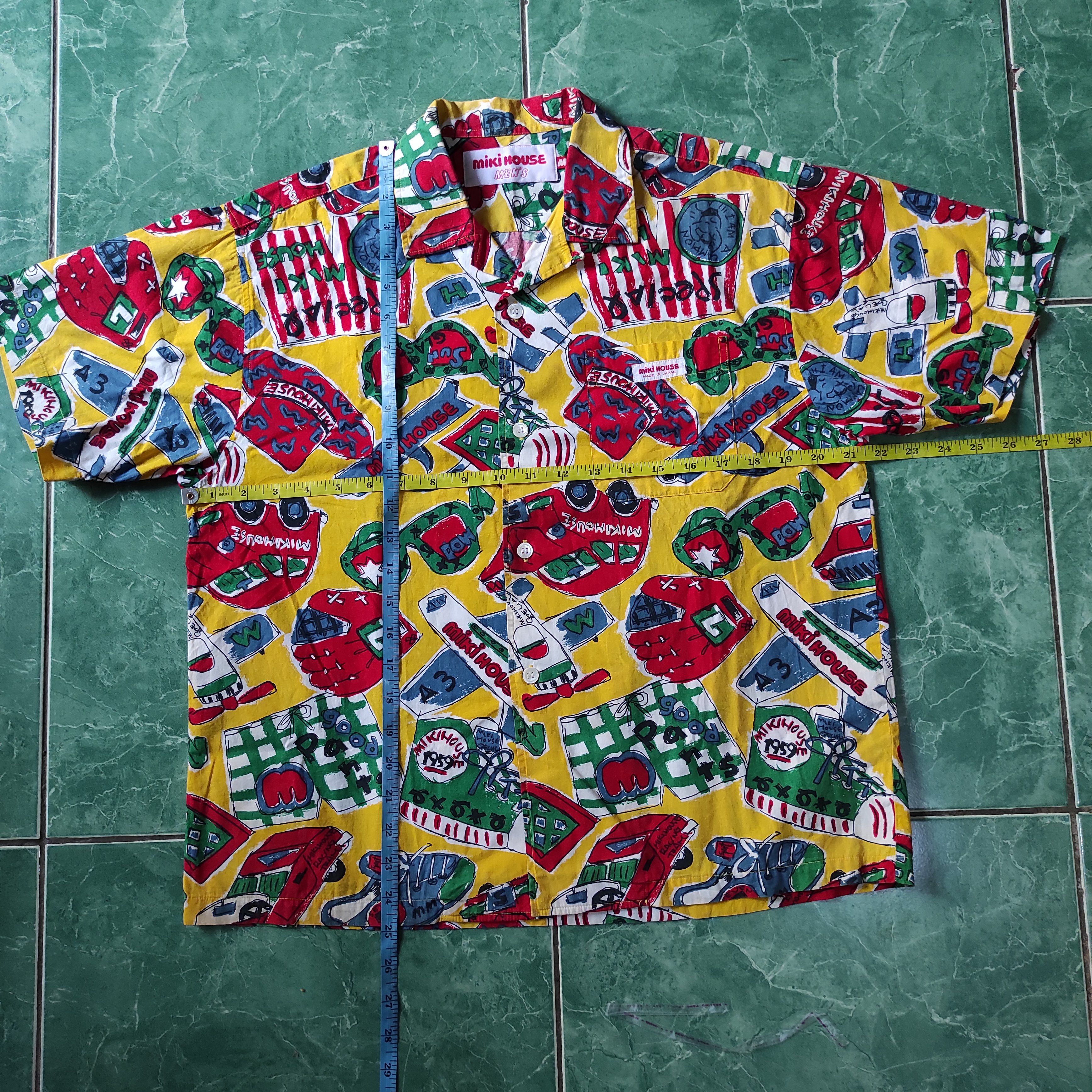 Hysteric Glamour Miki House Open Collar Button Shirt Size US M / EU 48-50 / 2 - 12 Thumbnail