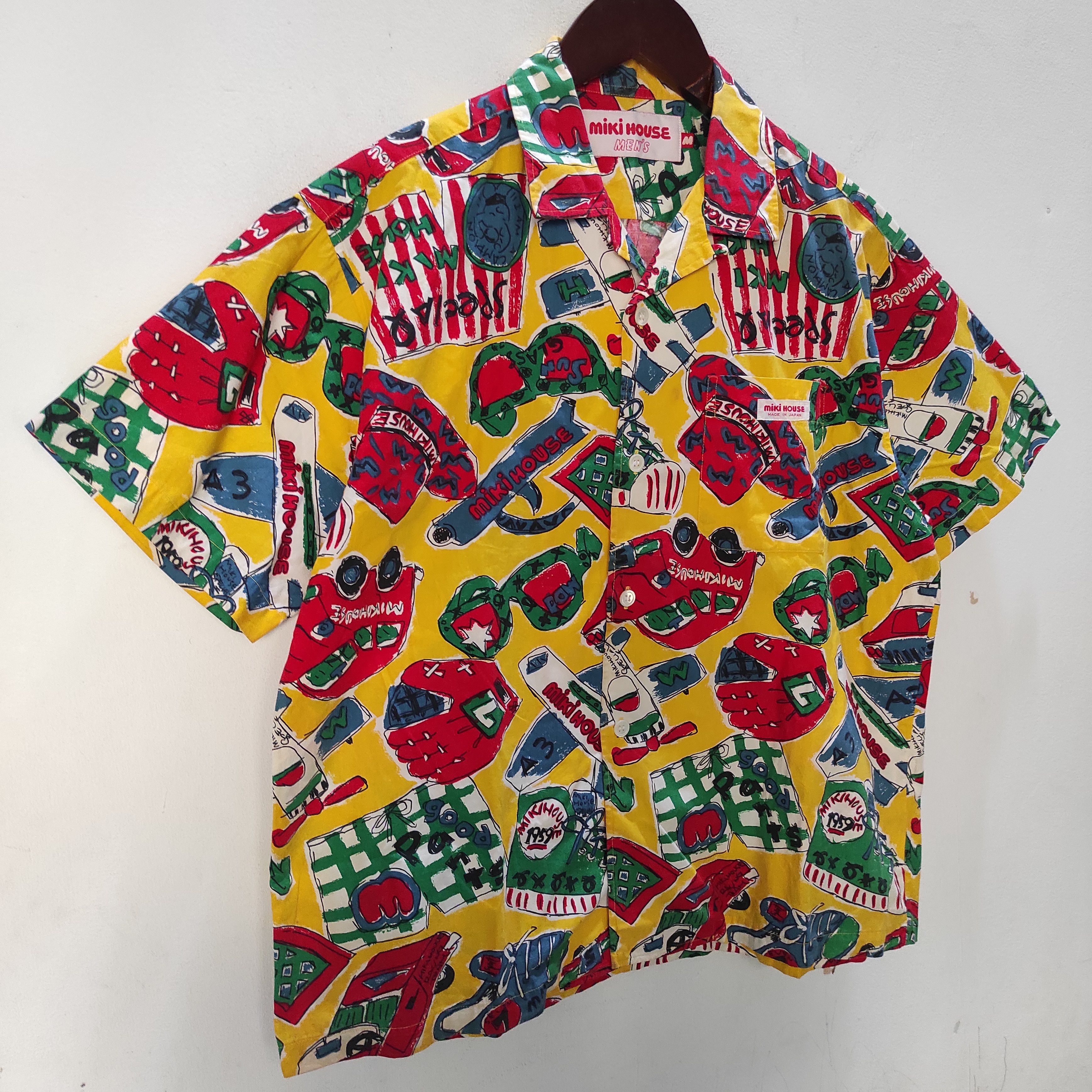 Hysteric Glamour Miki House Open Collar Button Shirt Size US M / EU 48-50 / 2 - 2 Thumbnail