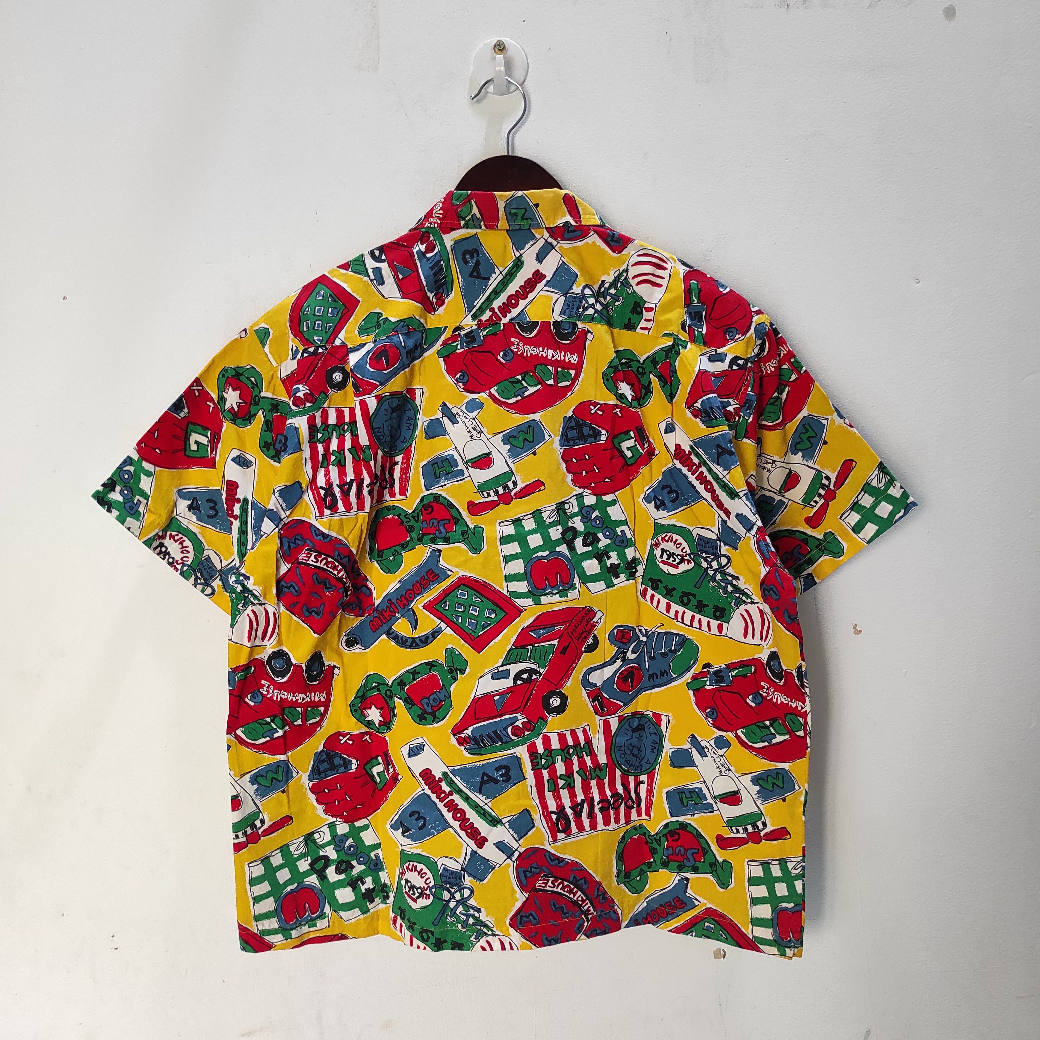 Hysteric Glamour Miki House Open Collar Button Shirt Size US M / EU 48-50 / 2 - 11 Thumbnail