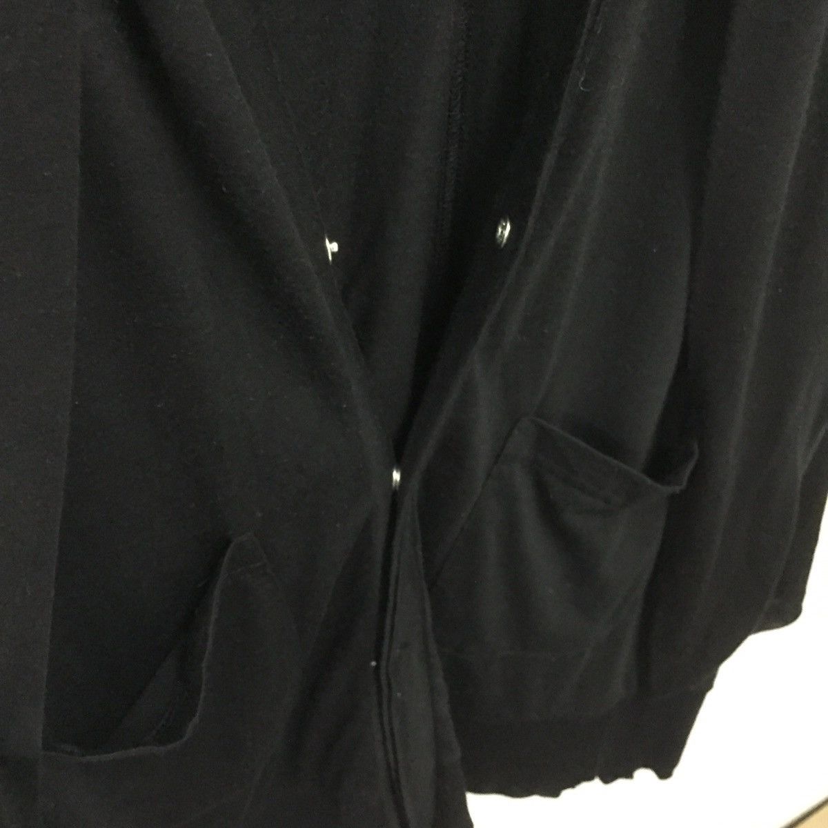 Maison MIHARA YASUHIRO RARE💥Mihara yasuhiro Distressed Black Trench Cardigan Size US S / EU 44-46 / 1 - 8 Thumbnail