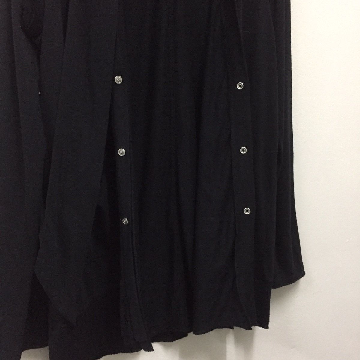 Maison MIHARA YASUHIRO RARE💥Mihara yasuhiro Distressed Black Trench Cardigan Size US S / EU 44-46 / 1 - 9 Thumbnail