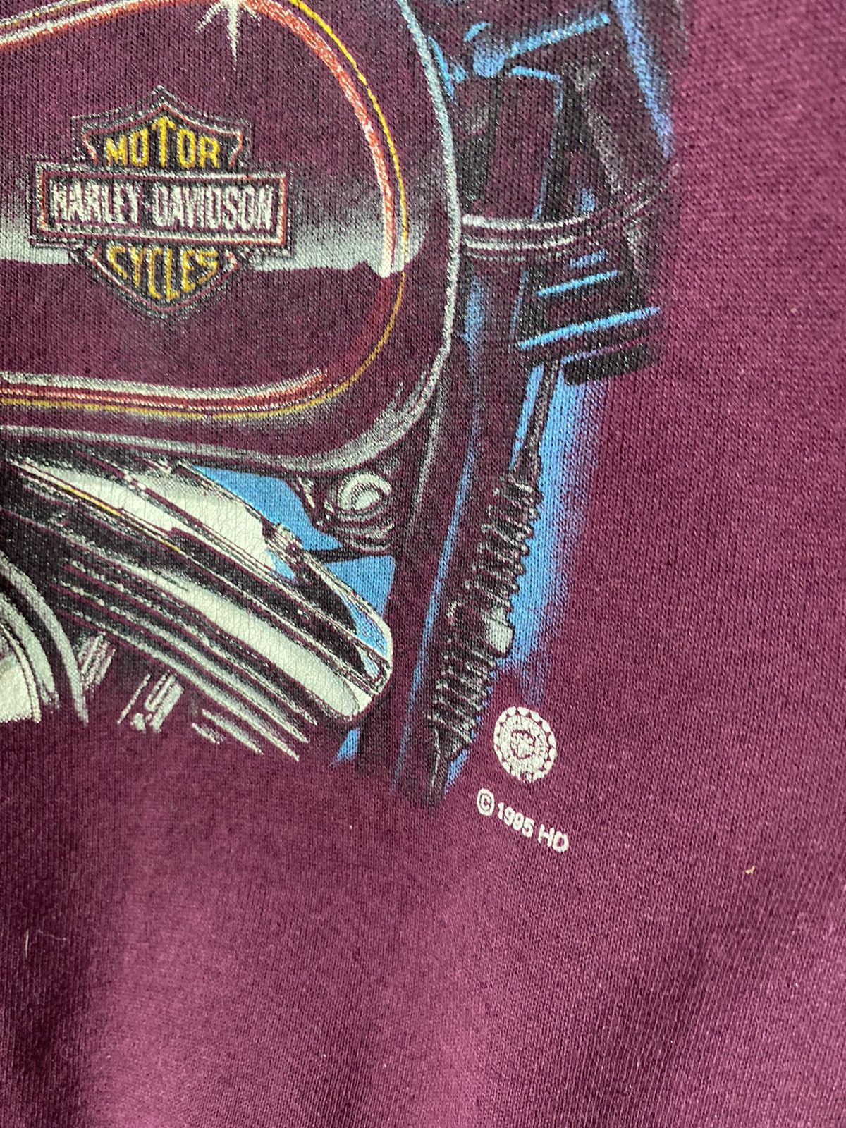Harley Davidson × Vintage RARE vintage harley davidson an american icon 90s Size US L / EU 52-54 / 3 - 5 Thumbnail