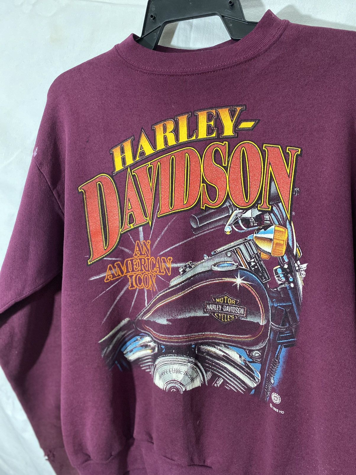 Harley Davidson × Vintage RARE vintage harley davidson an american icon 90s Size US L / EU 52-54 / 3 - 7 Thumbnail