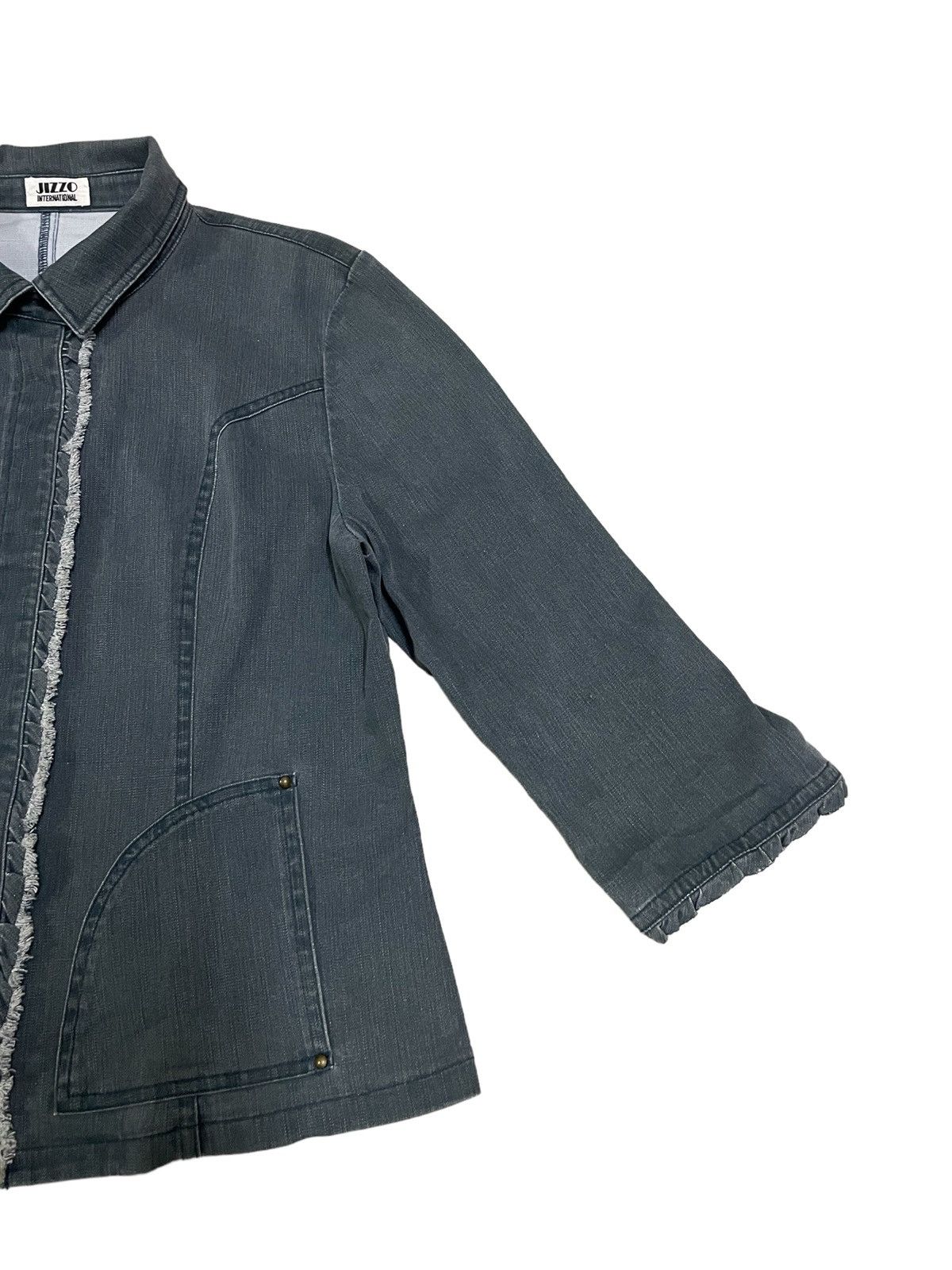 Japanese Brand Japanese Brand Ripped Denim Style Women Frayed Jacket Size S / US 4 / IT 40 - 5 Thumbnail