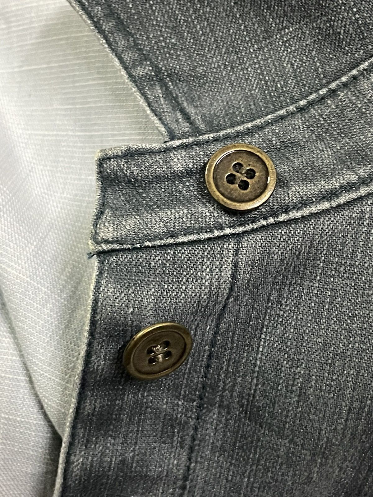Japanese Brand Japanese Brand Ripped Denim Style Women Frayed Jacket Size S / US 4 / IT 40 - 16 Thumbnail