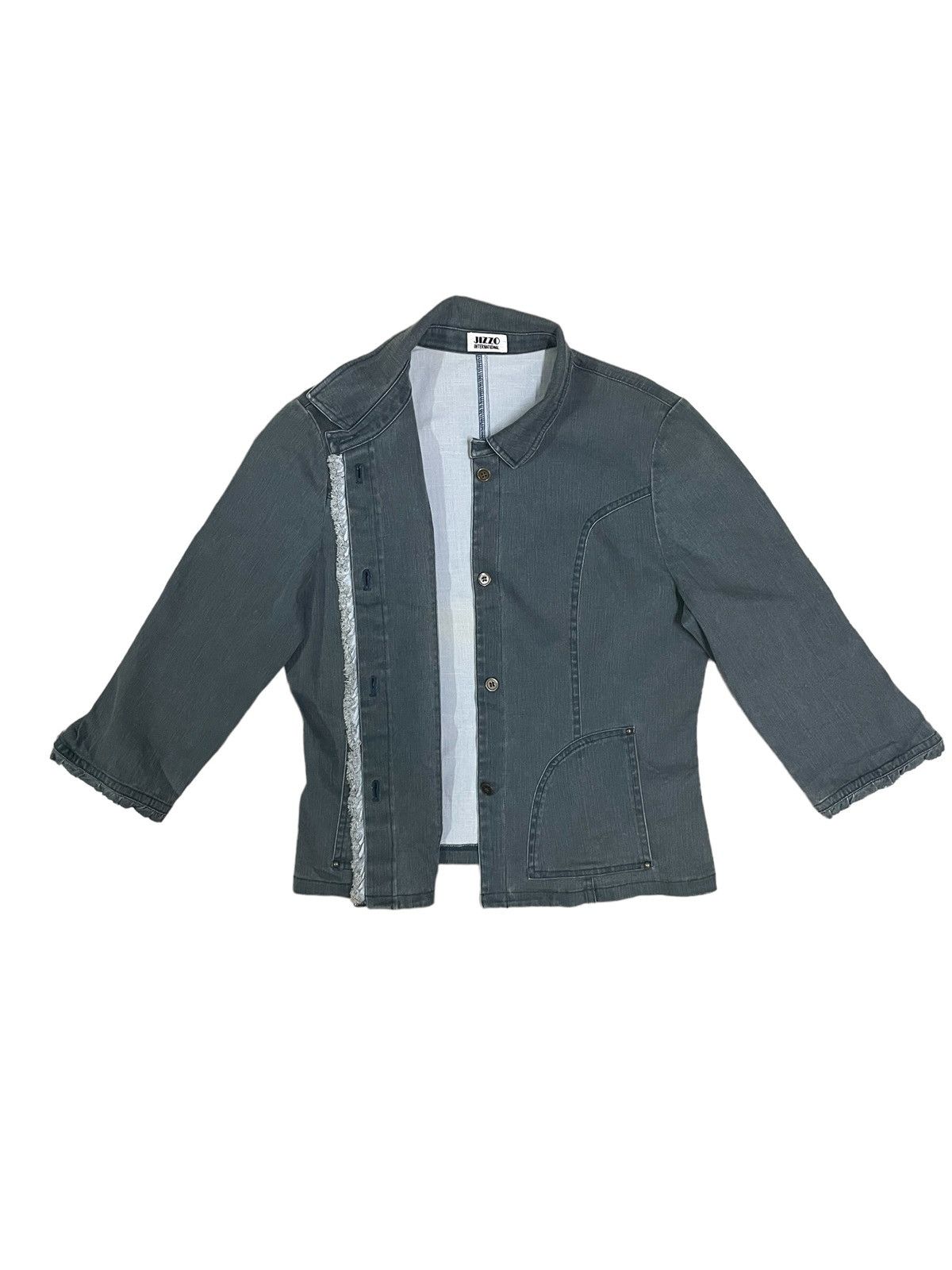 Japanese Brand Japanese Brand Ripped Denim Style Women Frayed Jacket Size S / US 4 / IT 40 - 7 Thumbnail