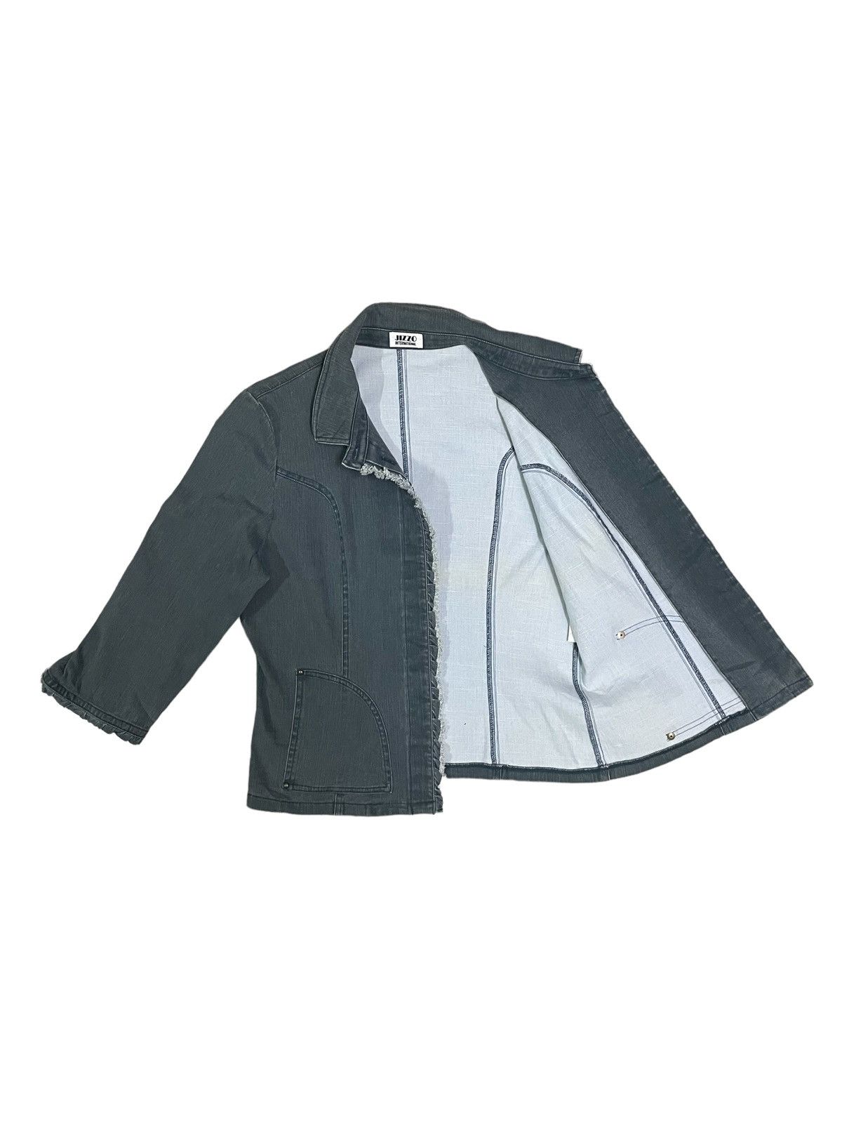 Japanese Brand Japanese Brand Ripped Denim Style Women Frayed Jacket Size S / US 4 / IT 40 - 8 Thumbnail