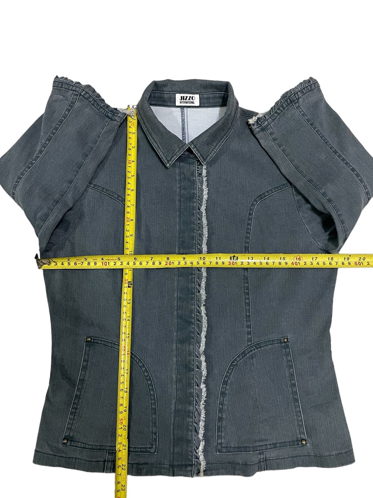 Japanese Brand Japanese Brand Ripped Denim Style Women Frayed Jacket Size S / US 4 / IT 40 - 13 Thumbnail