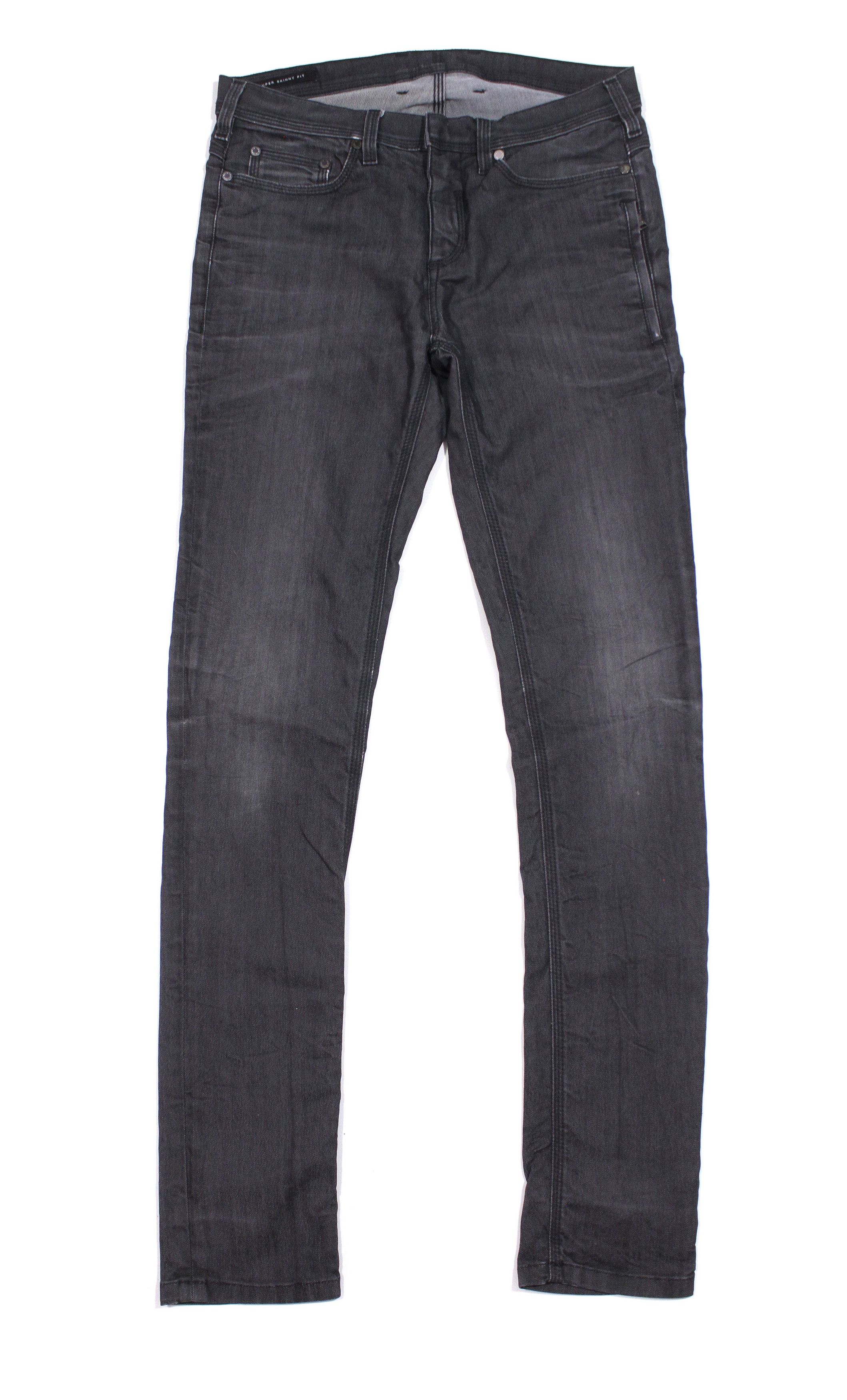 Neil Barrett Super Skinny Black Jeans Size US 30 / EU 46 - 1 Thumbnail