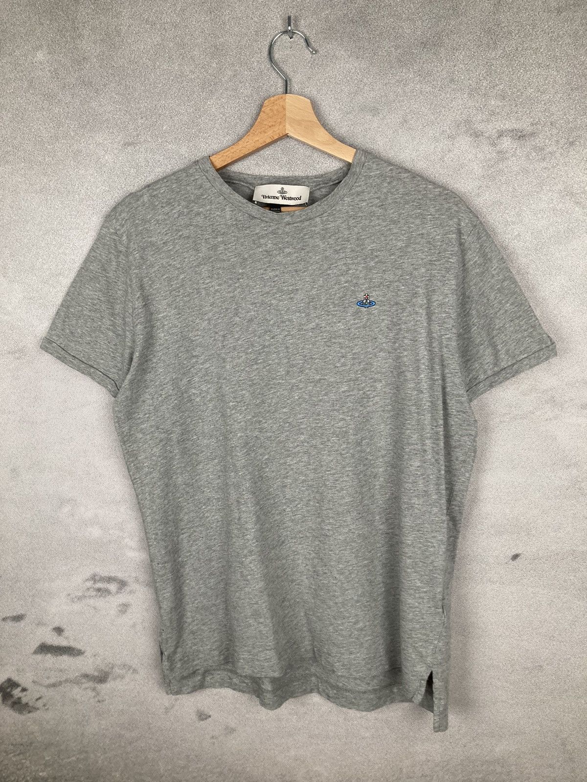 Vivienne Westwood Vievienne Westwood Logo Basic T shirt Grey Size US L / EU 52-54 / 3 - 2 Thumbnail