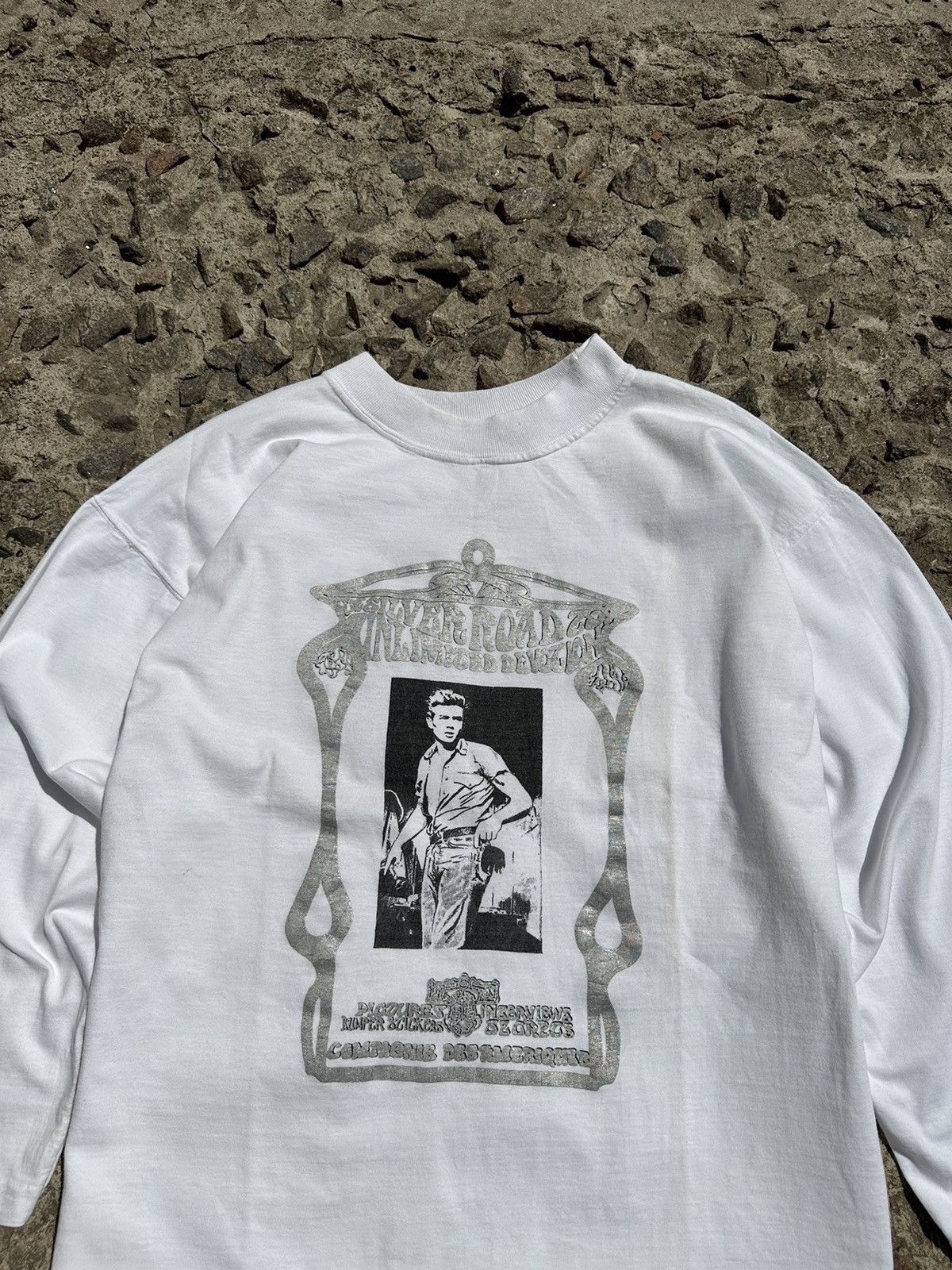 Vintage Vintage 90s James Dean Raglan Size US L / EU 52-54 / 3 - 2 Thumbnail