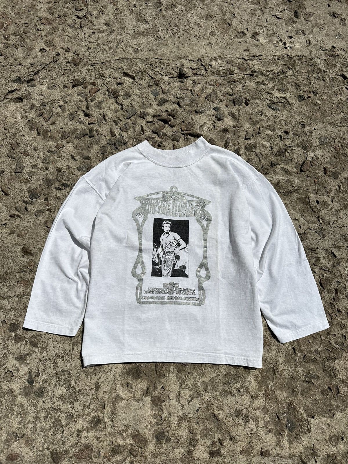 Vintage Vintage 90s James Dean Raglan Size US L / EU 52-54 / 3 - 1 Thumbnail