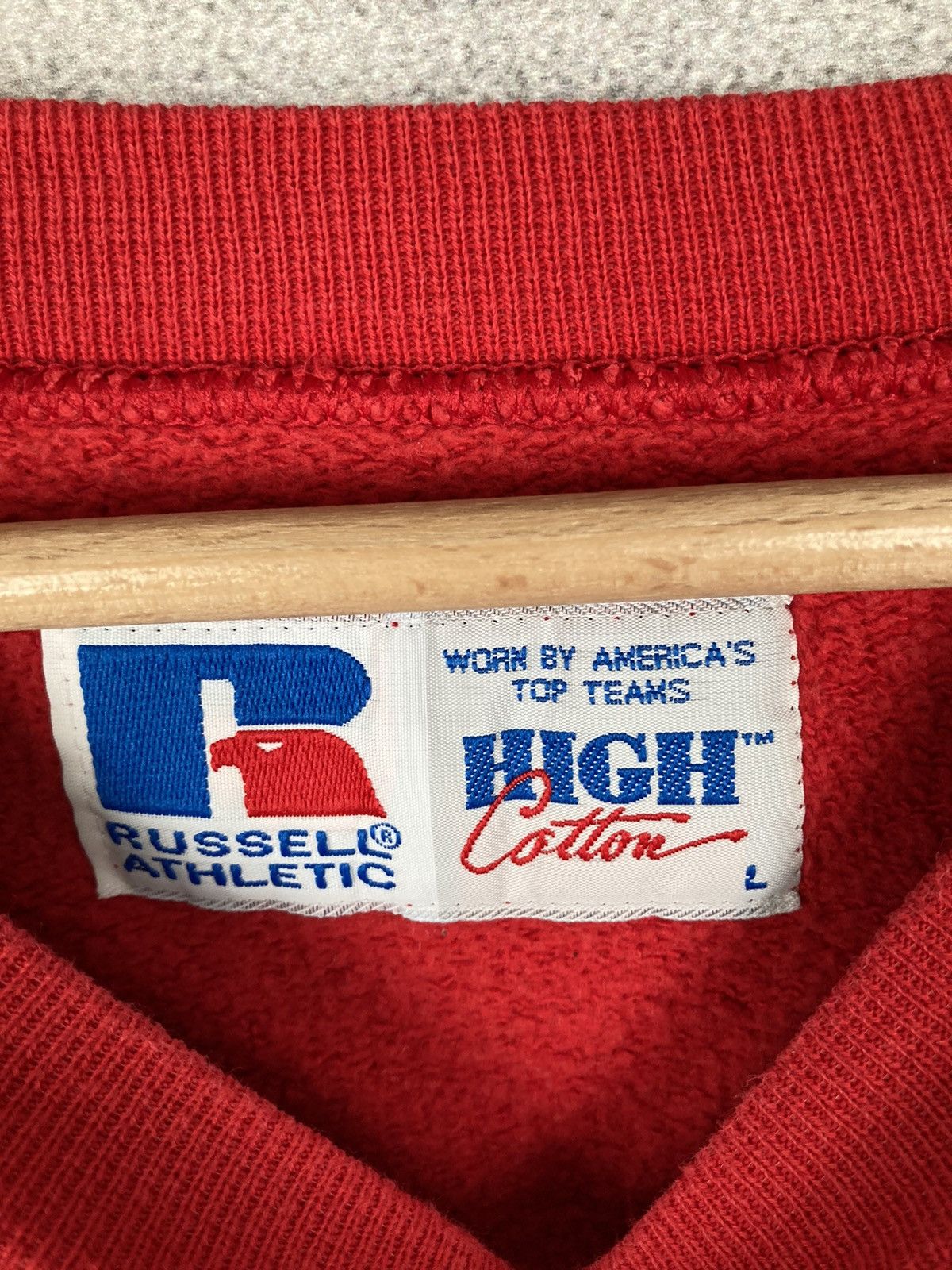 Russell Athletic Vintage Russell Athletic Spellout Crewneck Retro 90s Size US L / EU 52-54 / 3 - 5 Thumbnail
