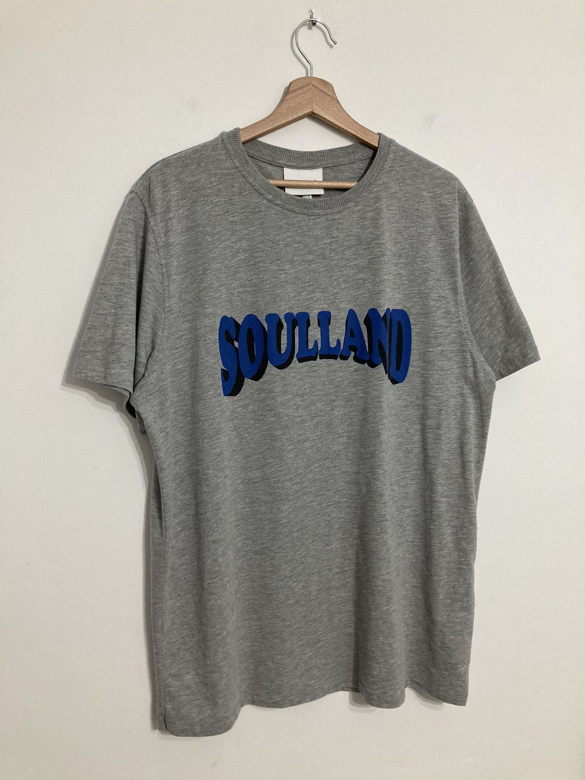 Japanese Brand Soulland Spellout T-shirt Graphic Retro Skate Size US XL / EU 56 / 4 - 2 Thumbnail