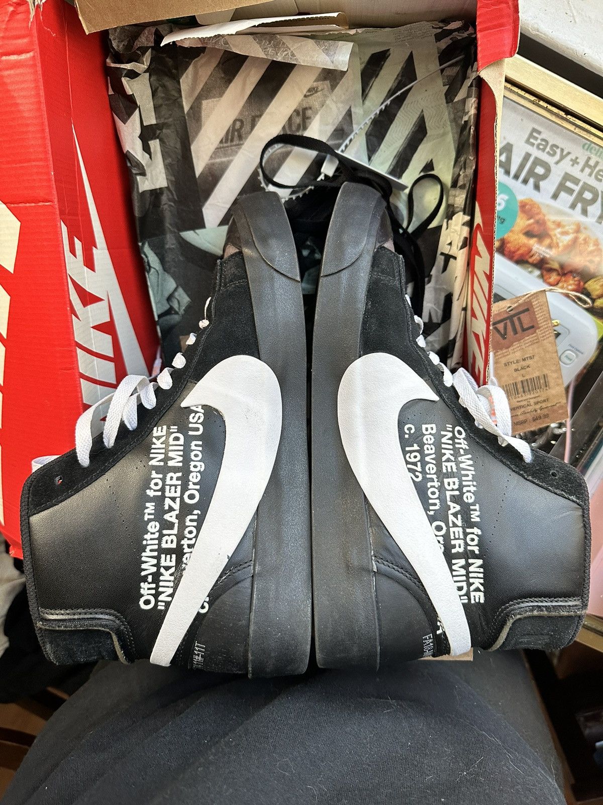 Nike / Off White Grim Reaper Blazer Sneakers