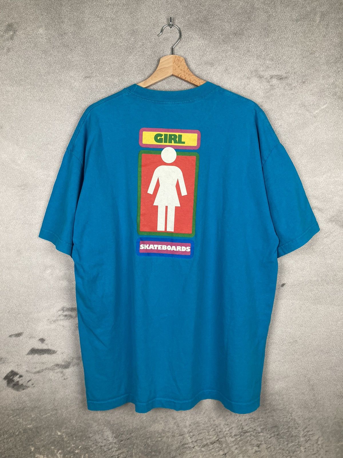 Vintage Girl Skateboards Made in USA 90s Graphic Skategang