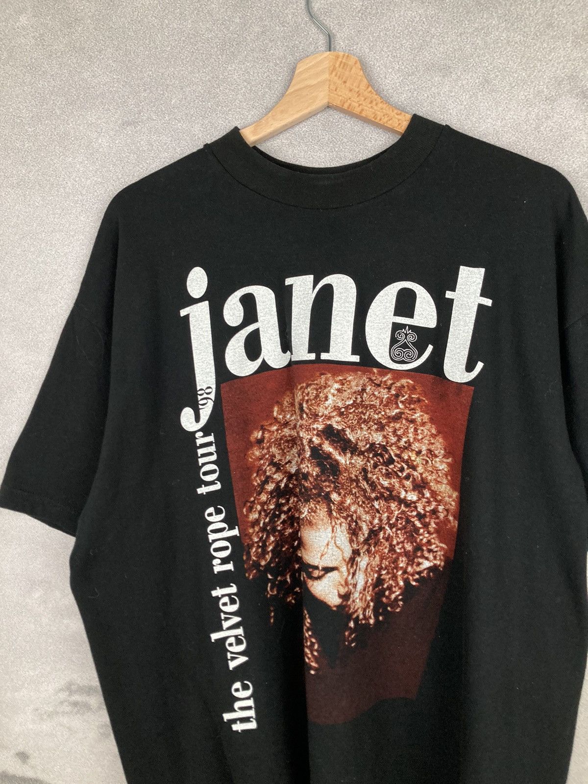 Vintage RARE Janet Jackson 1998 The Velvet Rope Tour Europe