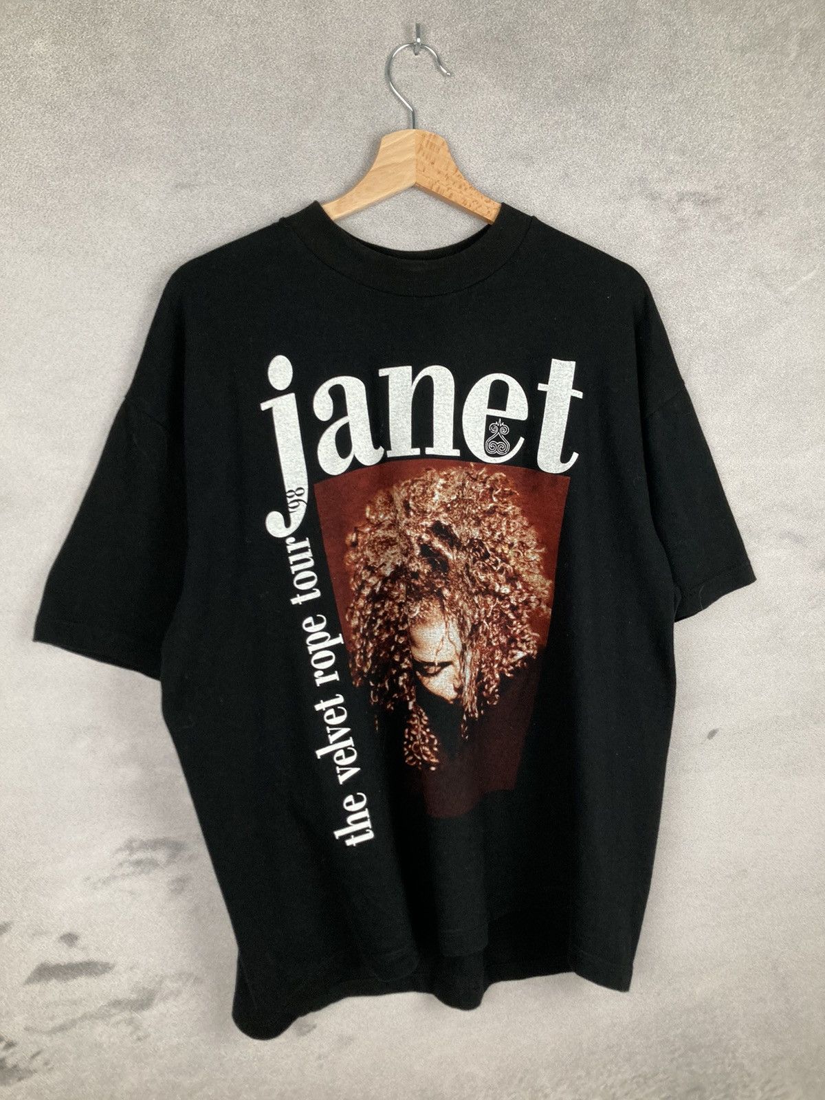 Vintage RARE Janet Jackson 1998 The Velvet Rope Tour Europe
