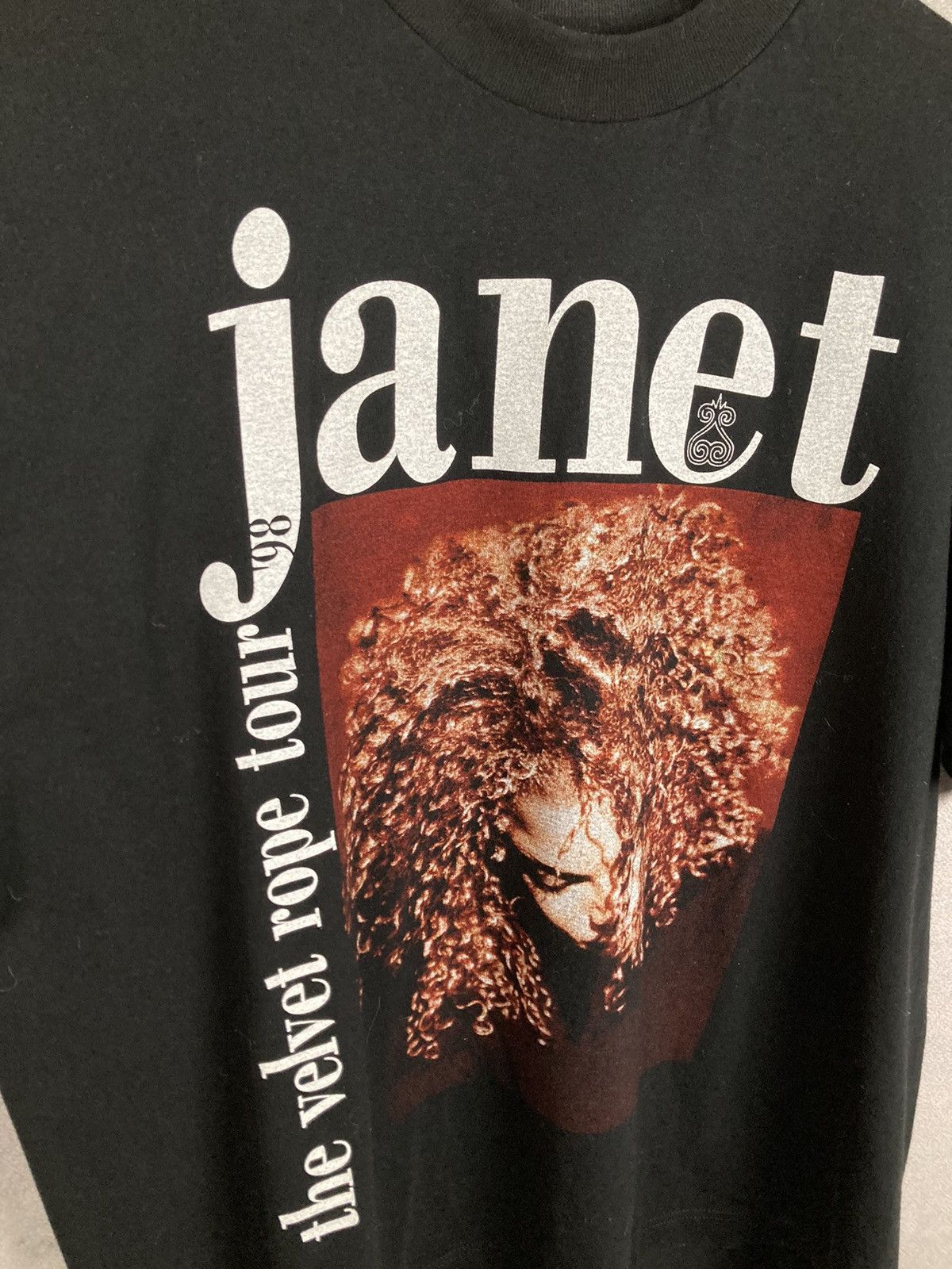 Vintage RARE Janet Jackson 1998 The Velvet Rope Tour Europe