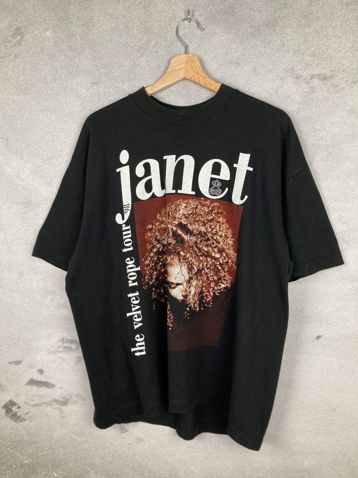 Vintage RARE Janet Jackson 1998 The Velvet Rope Tour Europe