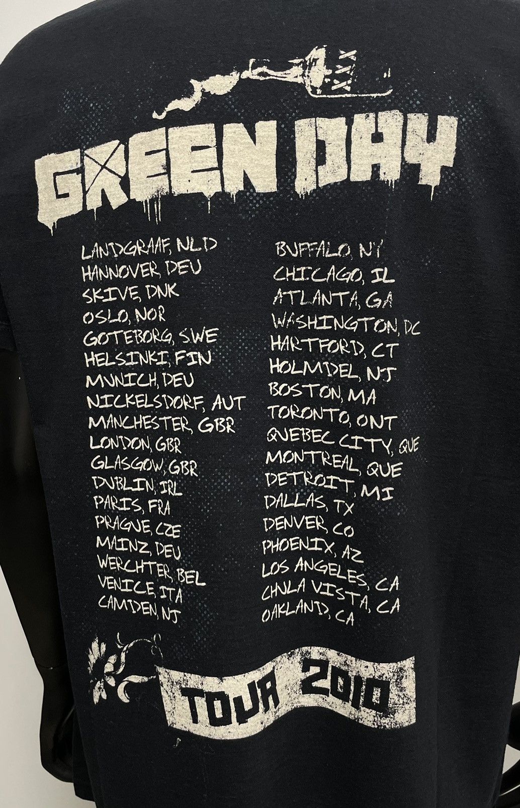 Band Tees Rare 2010's Green Day Tour T-shirt Size US L / EU 52-54 / 3 - 5 Thumbnail