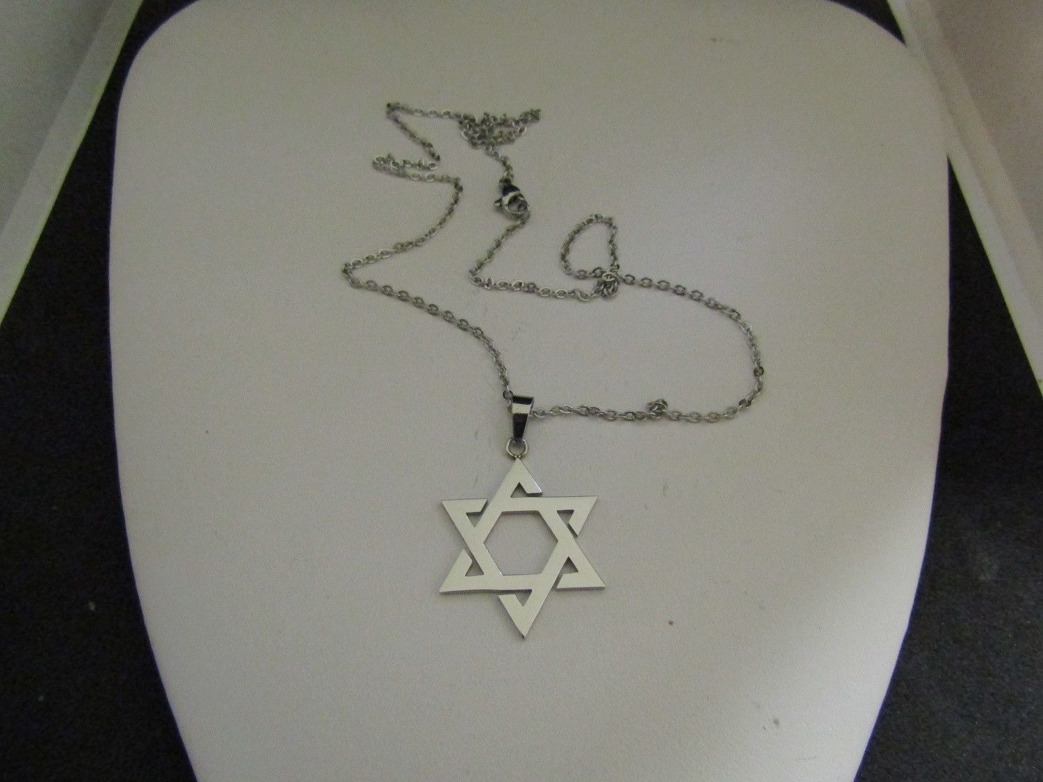 Jewelry x Vintage Star Stainless Steel Chain Necklace in Silver, Women's