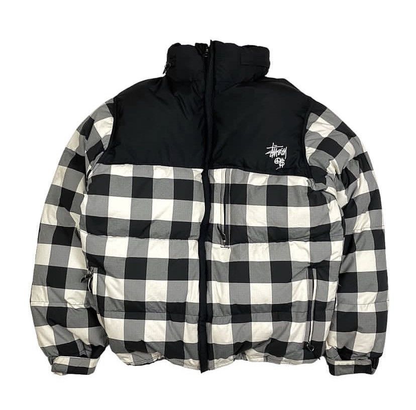 image of Stussy Checker Jacket in Combination, Men's (Size Large)
