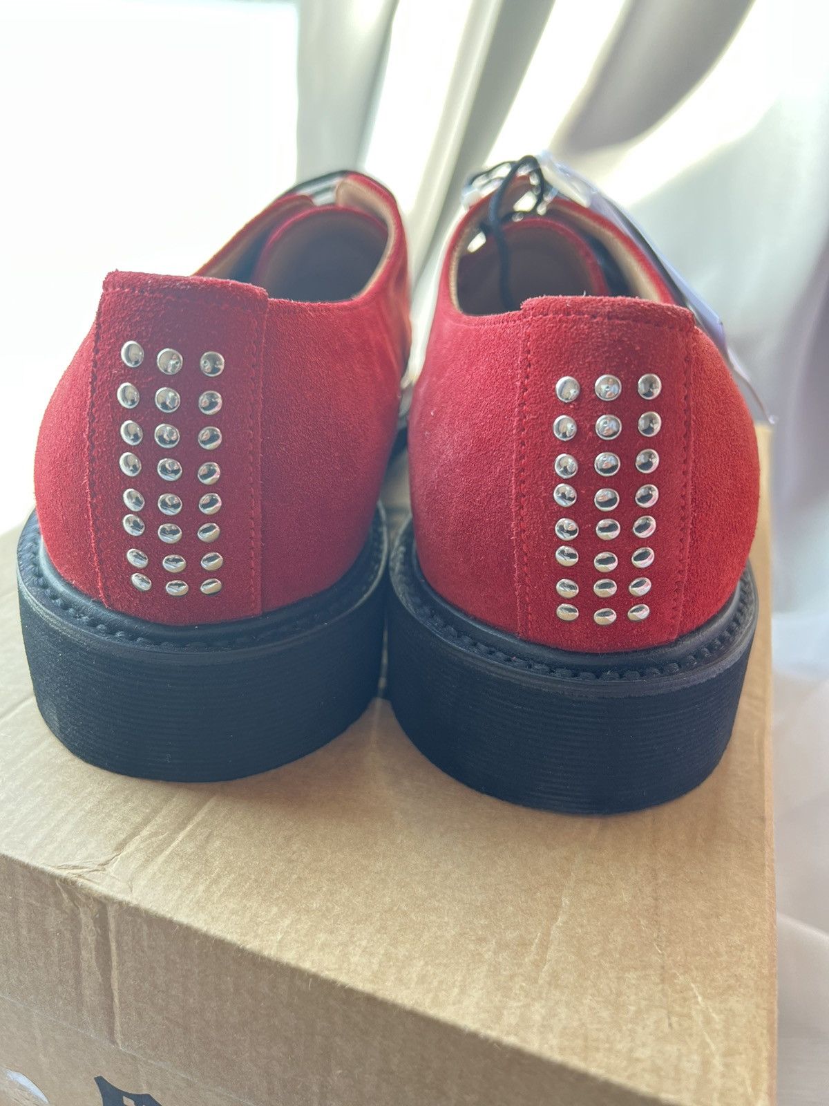 1017 ALYX 9SM × Alyx × George Cox Alyx x George Cox Studded suede Derby Creepers shoes Size US 11 / EU 44 - 7 Thumbnail