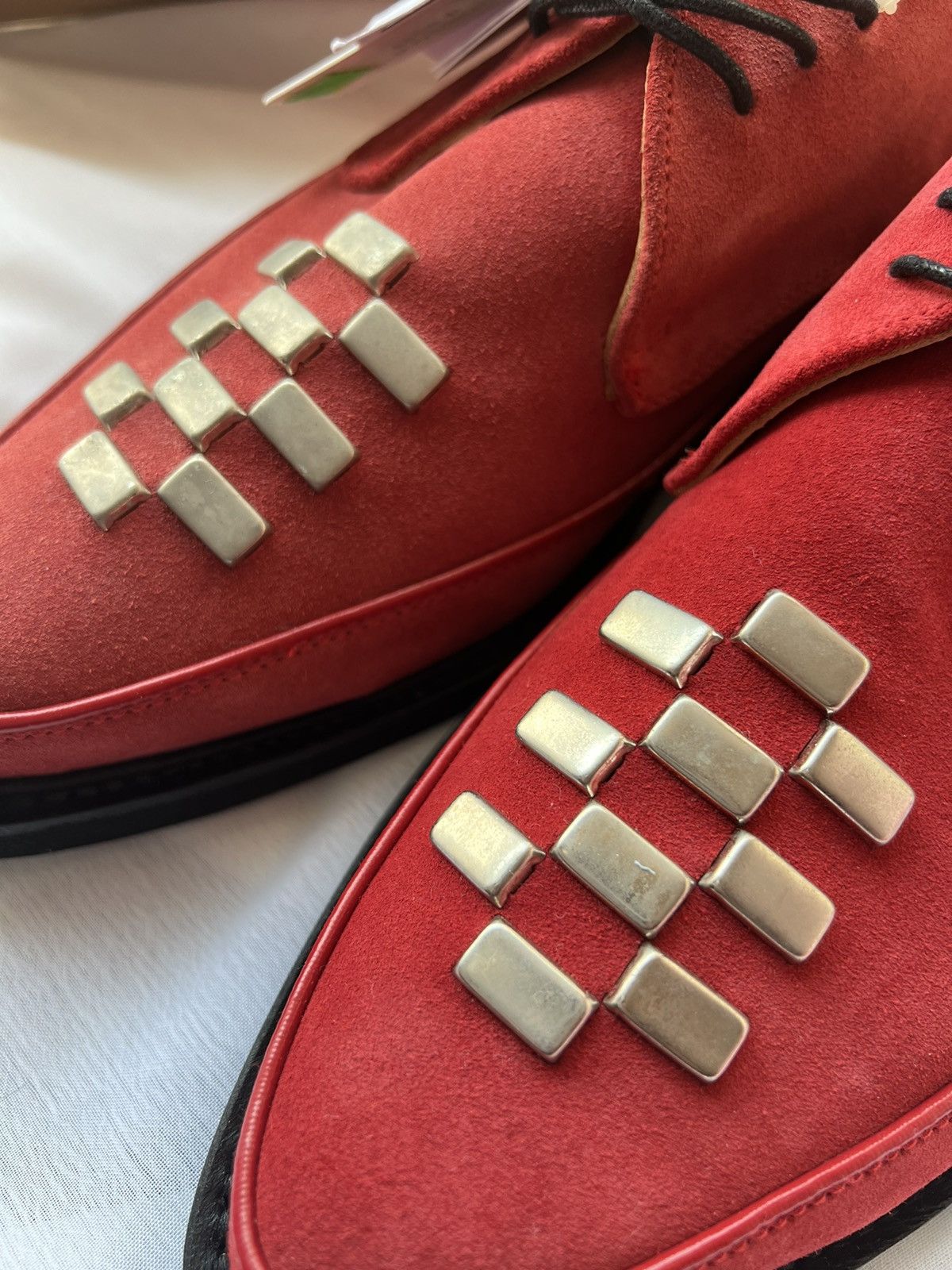 1017 ALYX 9SM × Alyx × George Cox Alyx x George Cox Studded suede Derby Creepers shoes Size US 11 / EU 44 - 5 Thumbnail