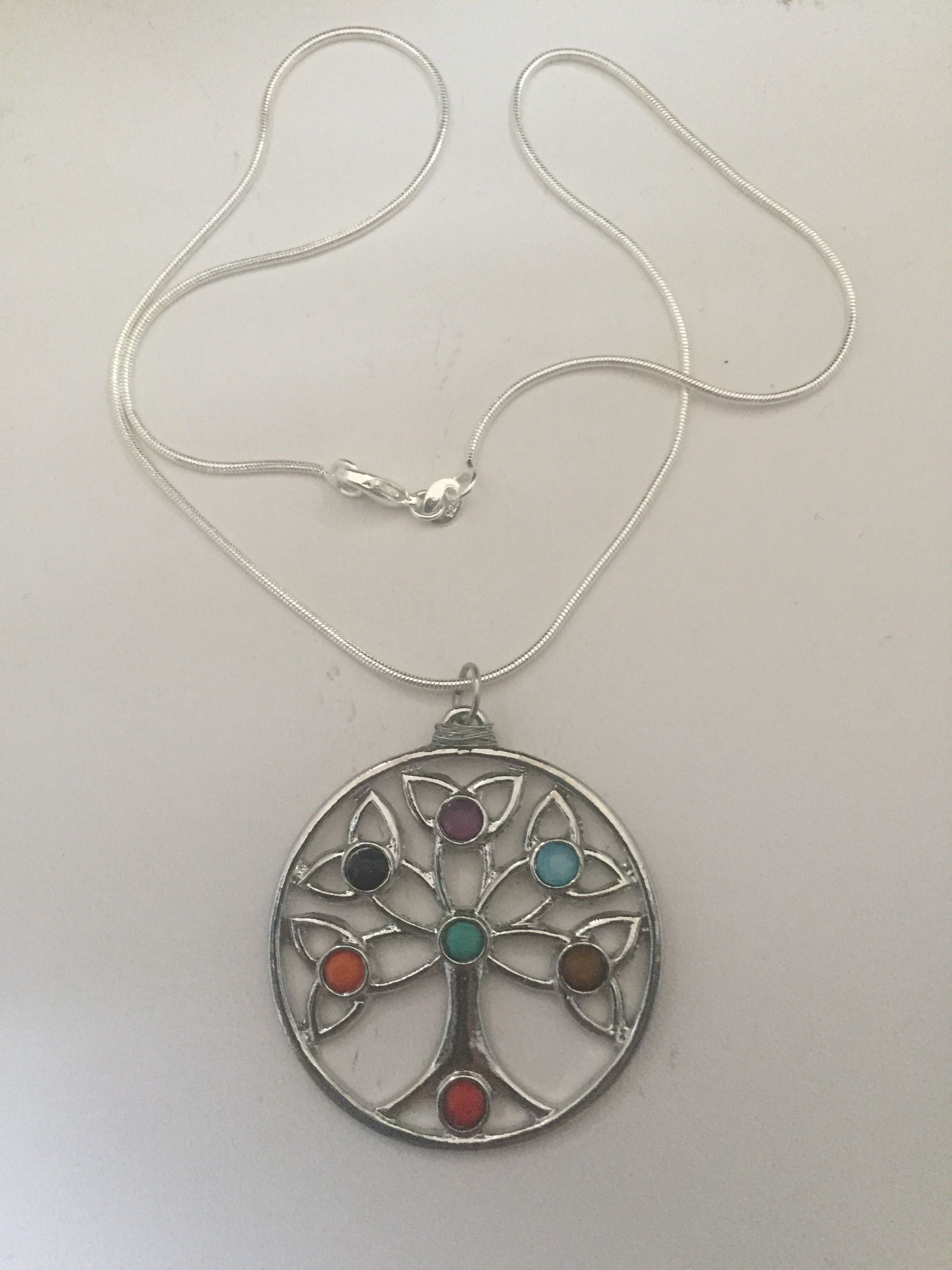 Handmade Tree of Life Chain Necklace Size ONE SIZE - 4 Thumbnail