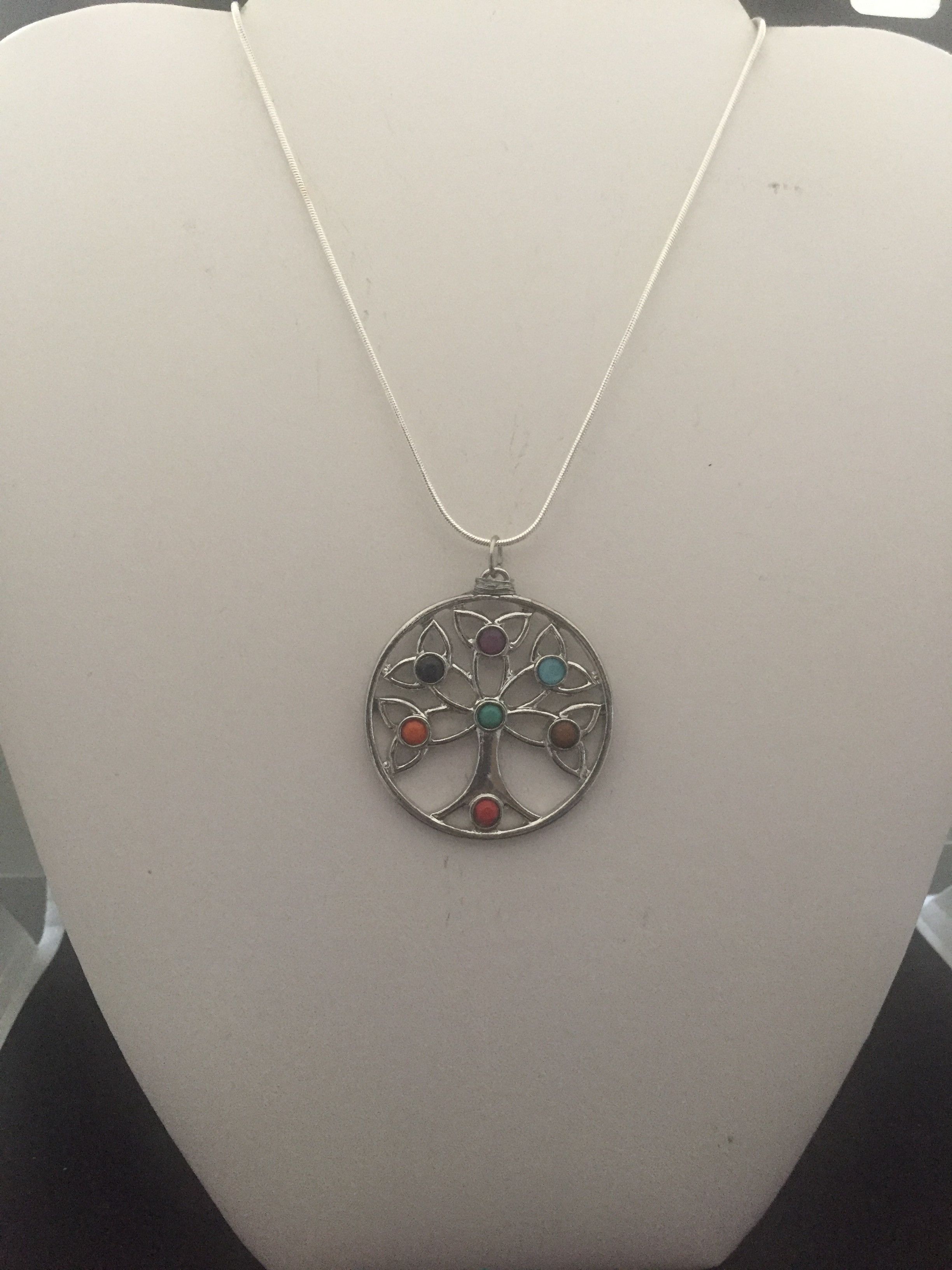 Handmade Tree of Life Chain Necklace Size ONE SIZE - 1 Thumbnail