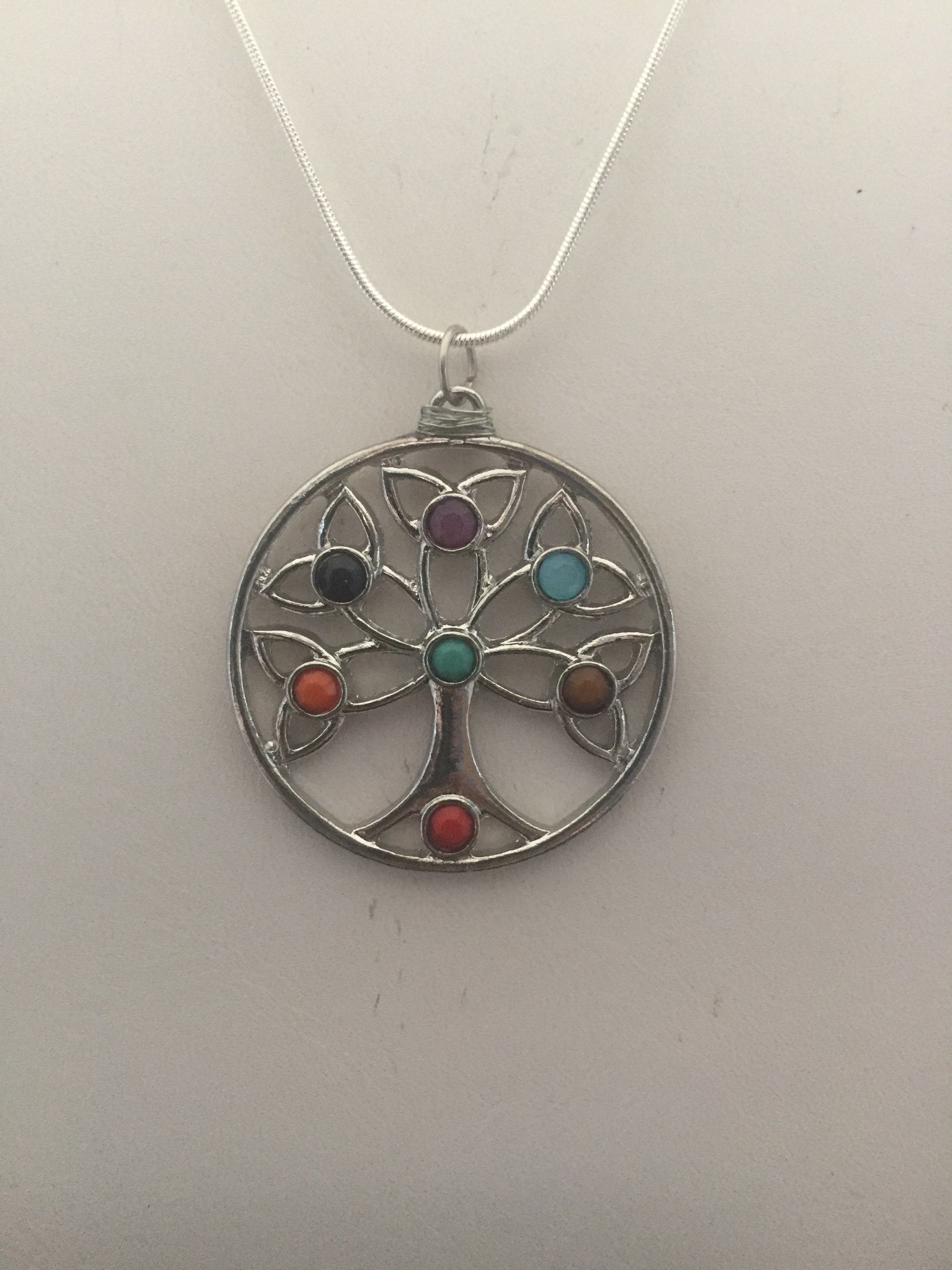 Handmade Tree of Life Chain Necklace Size ONE SIZE - 3 Thumbnail