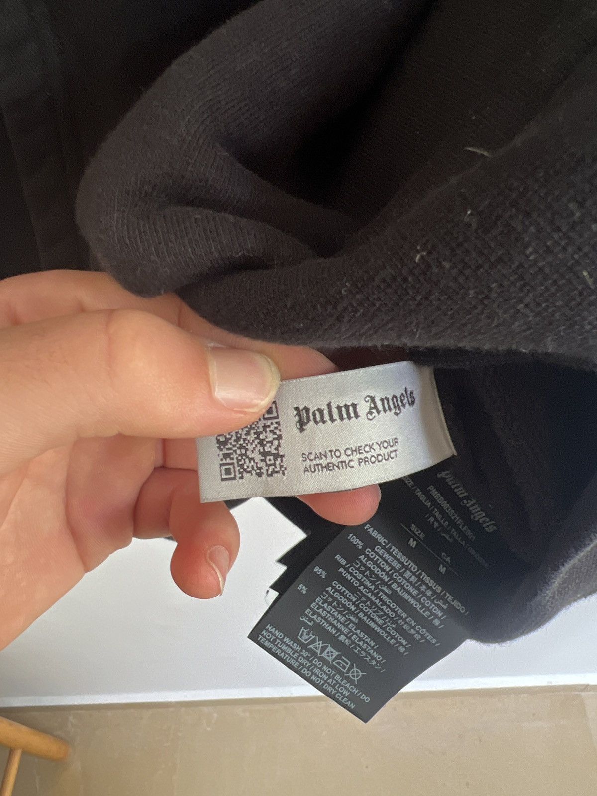 Palm Angels Palm angels sprayed Los angels Hoodie Size US M / EU 48-50 / 2 - 10 Thumbnail
