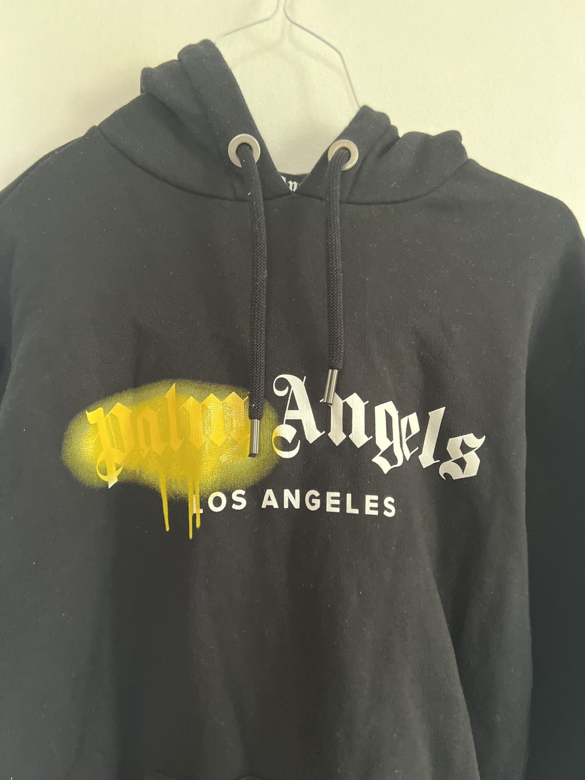 Palm Angels Palm angels sprayed Los angels Hoodie Size US M / EU 48-50 / 2 - 5 Thumbnail